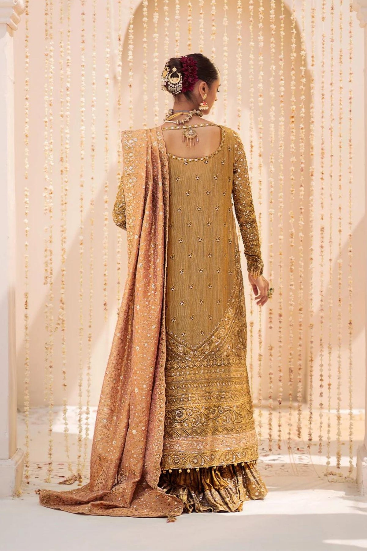 Pakistani Gharara Suit For Wedding