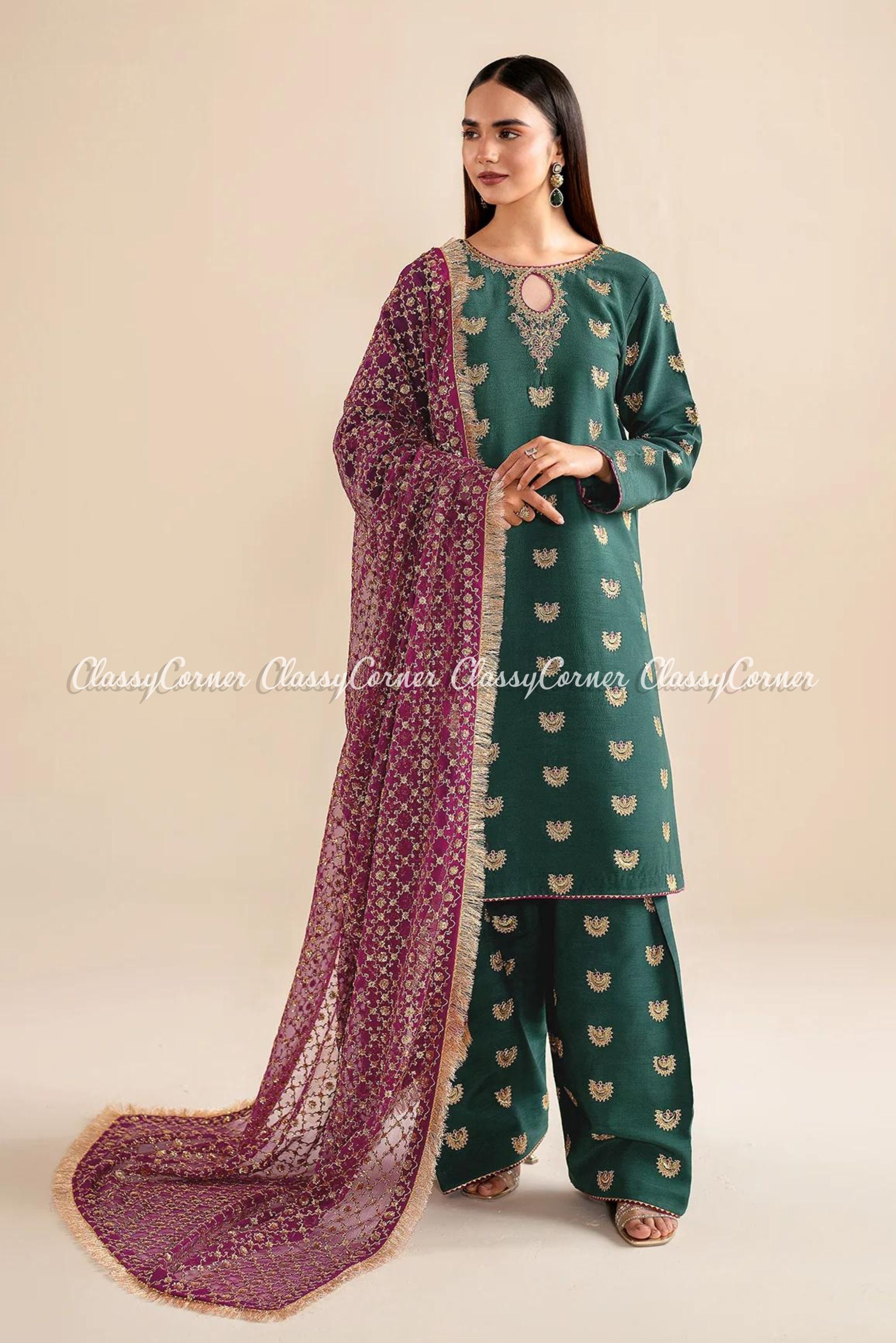 Pakistani wedding clothes for females