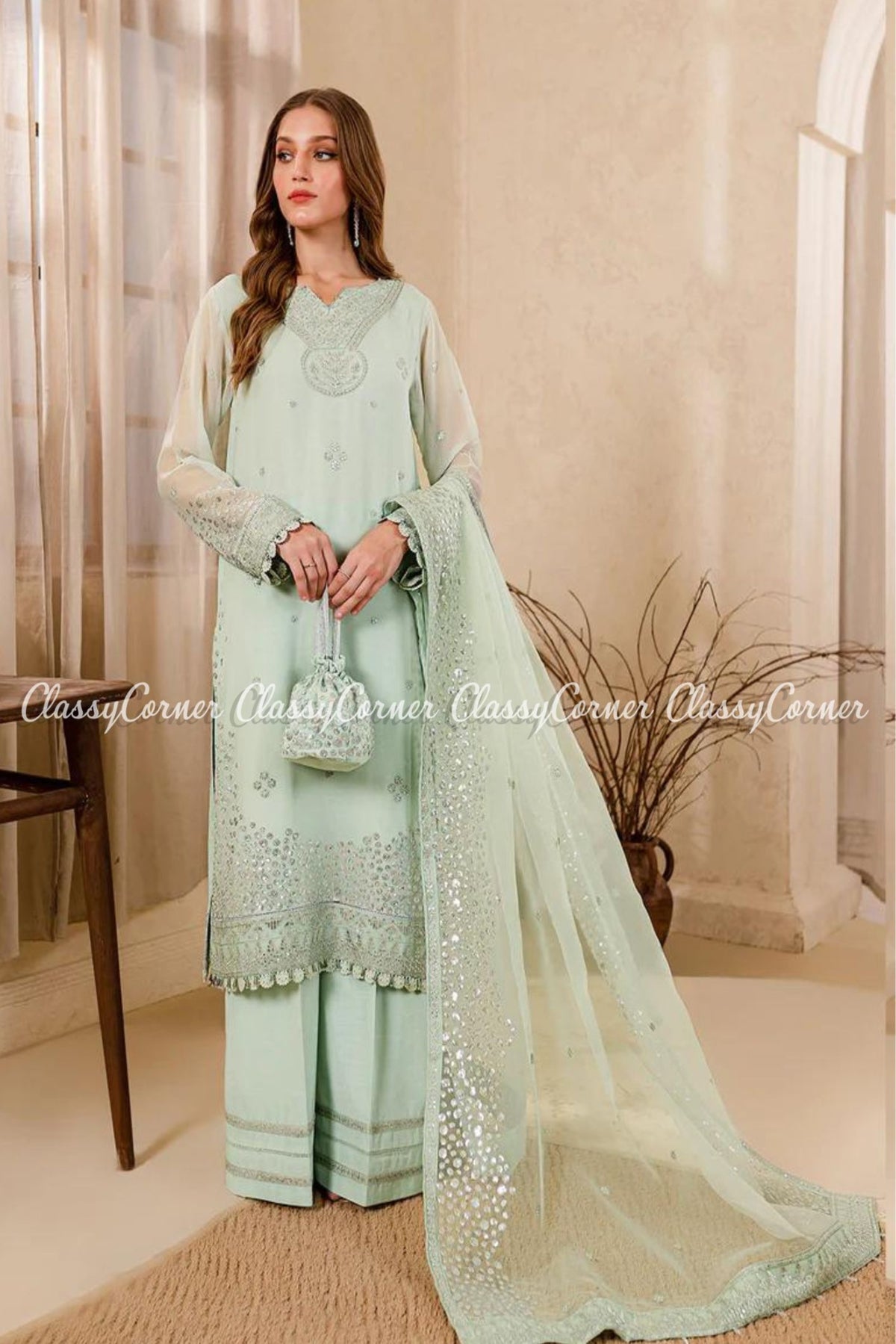 Pakistani wedding clothes for females