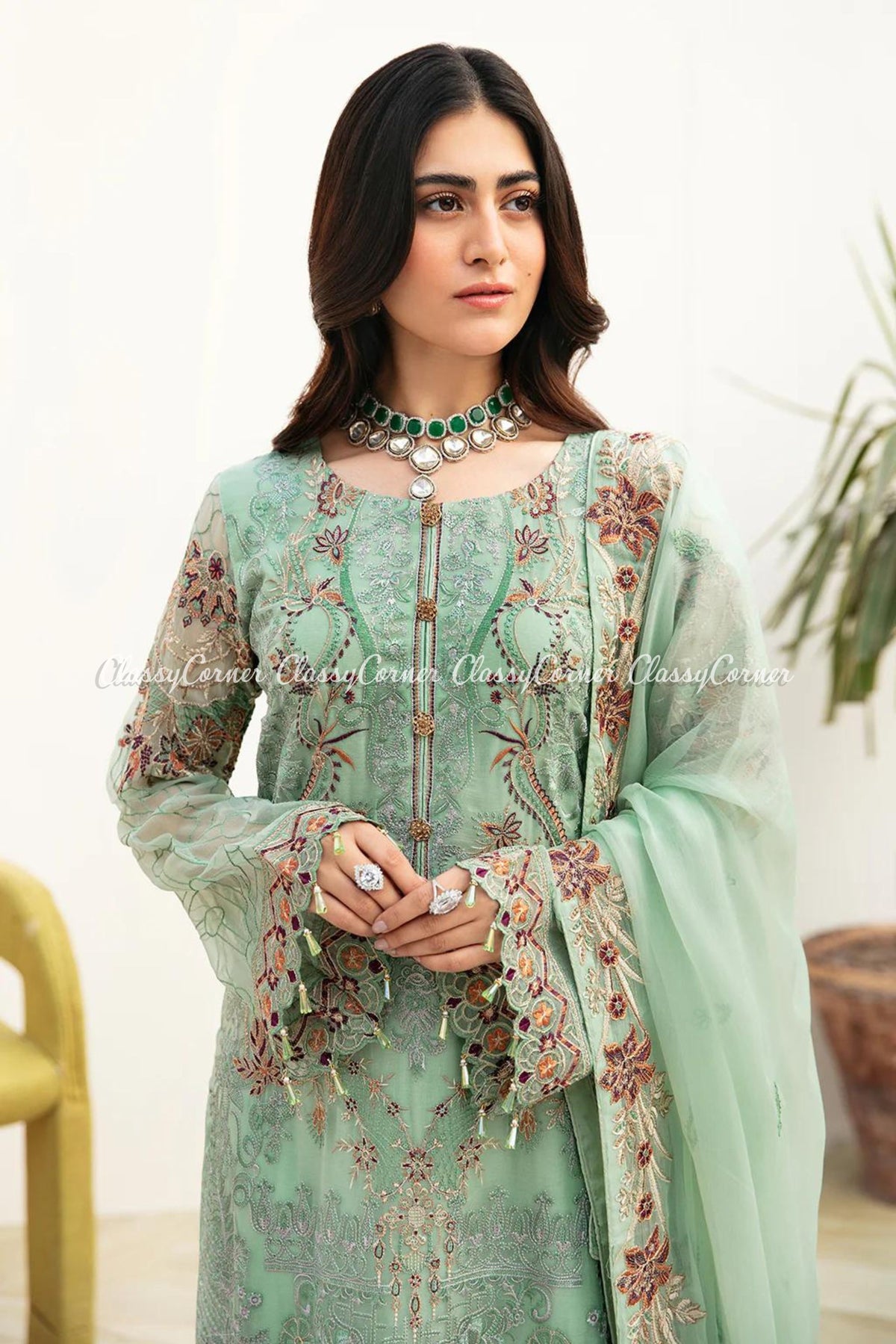 pakistani formal dress for wedding