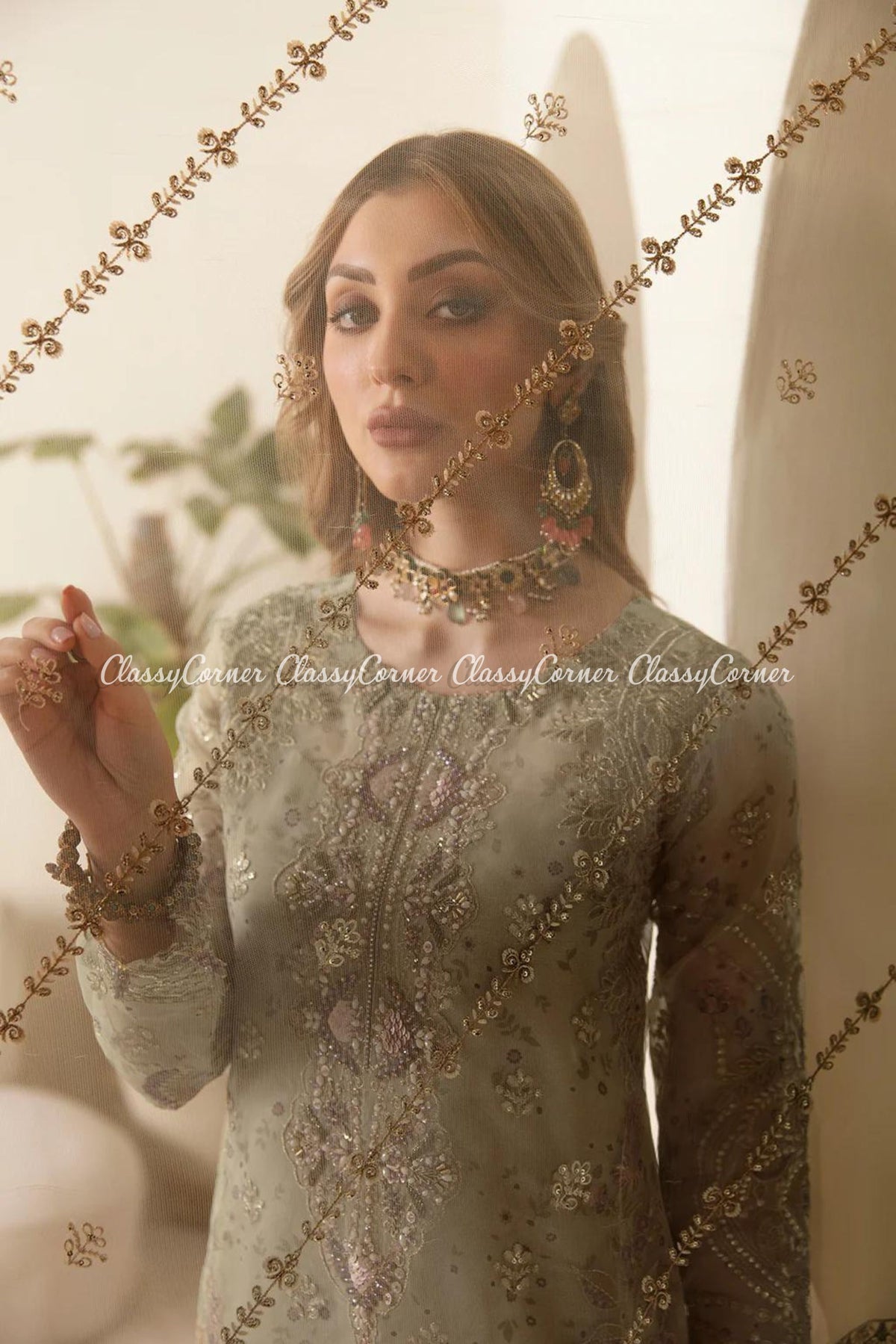 pakistani formal dress for wedding