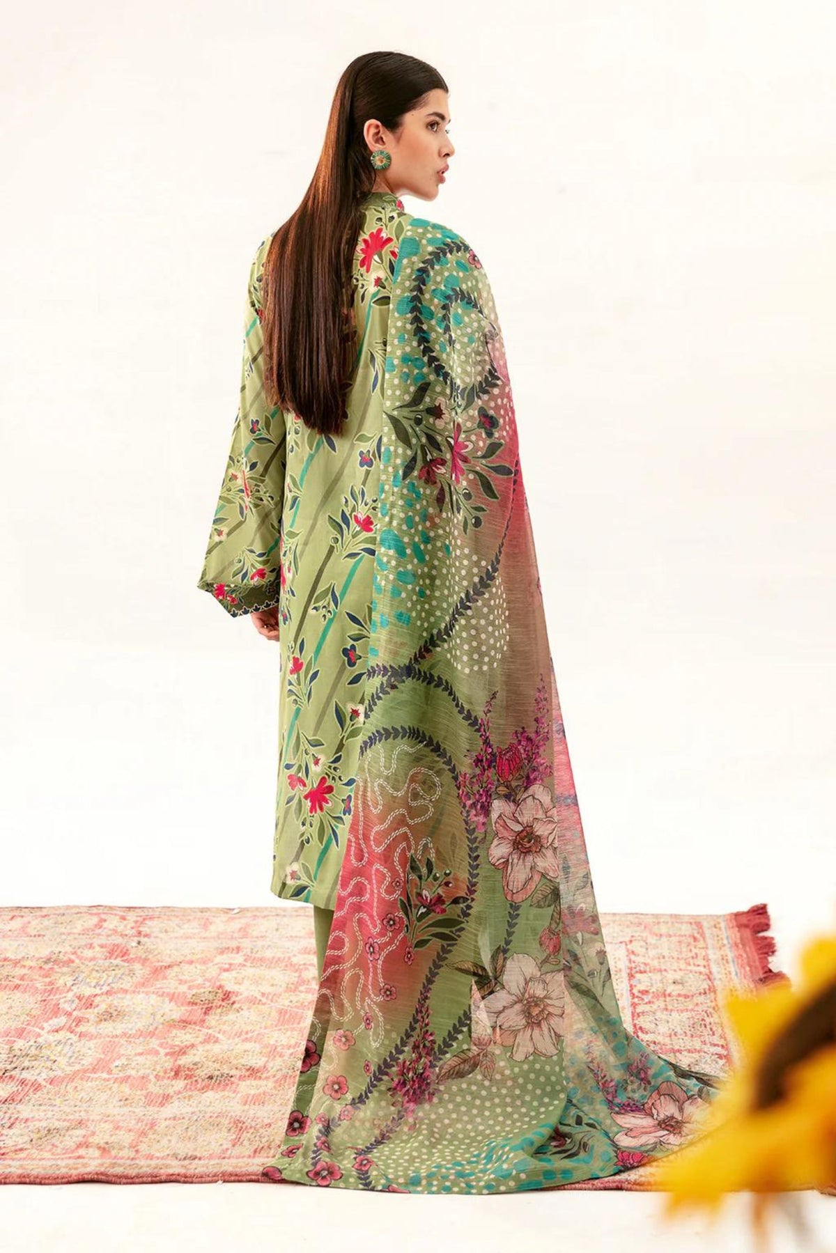 Latest Pakistani Semi Formal Suits 2024