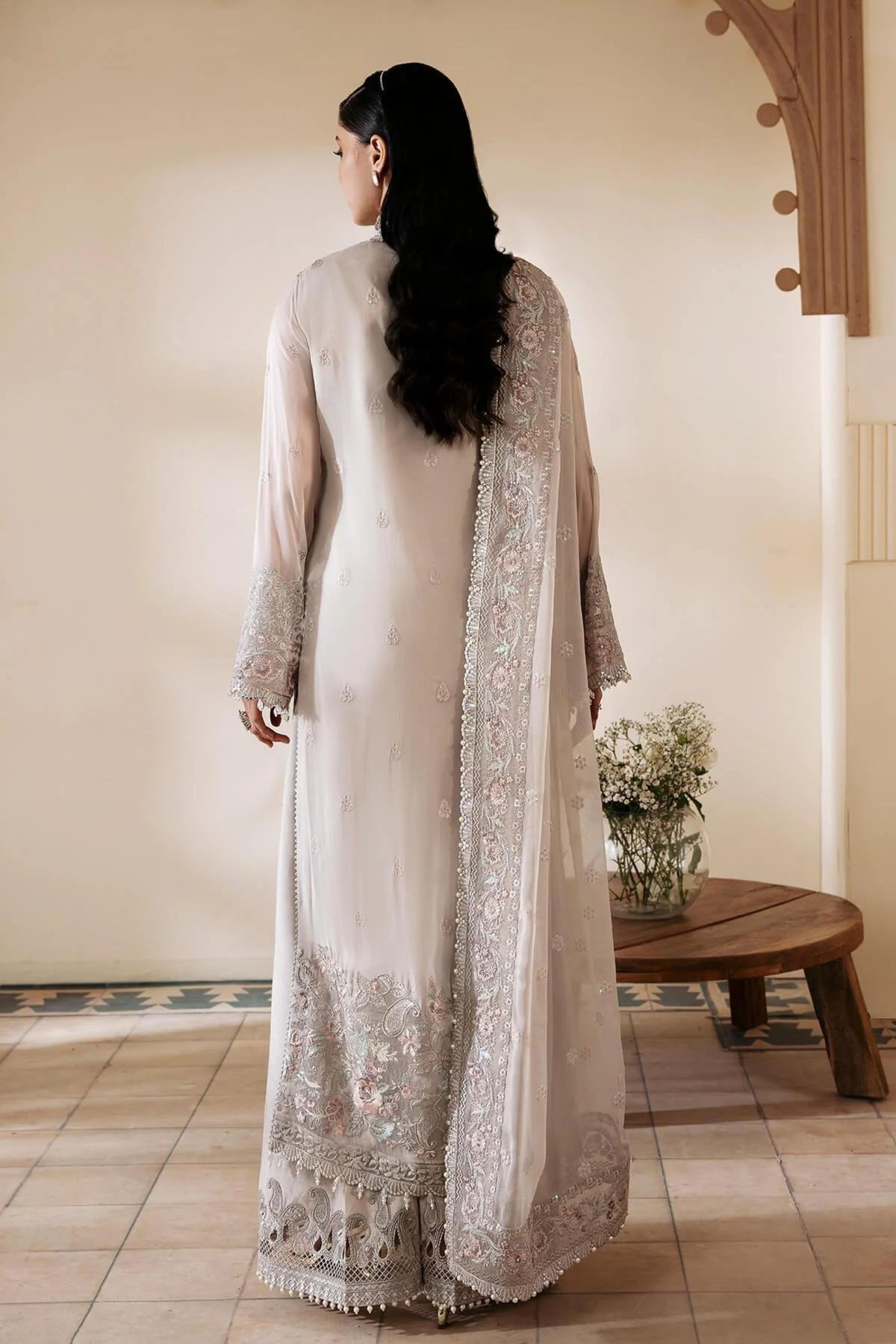 Pakistani Wedding Wear 3pc Chiffon suits