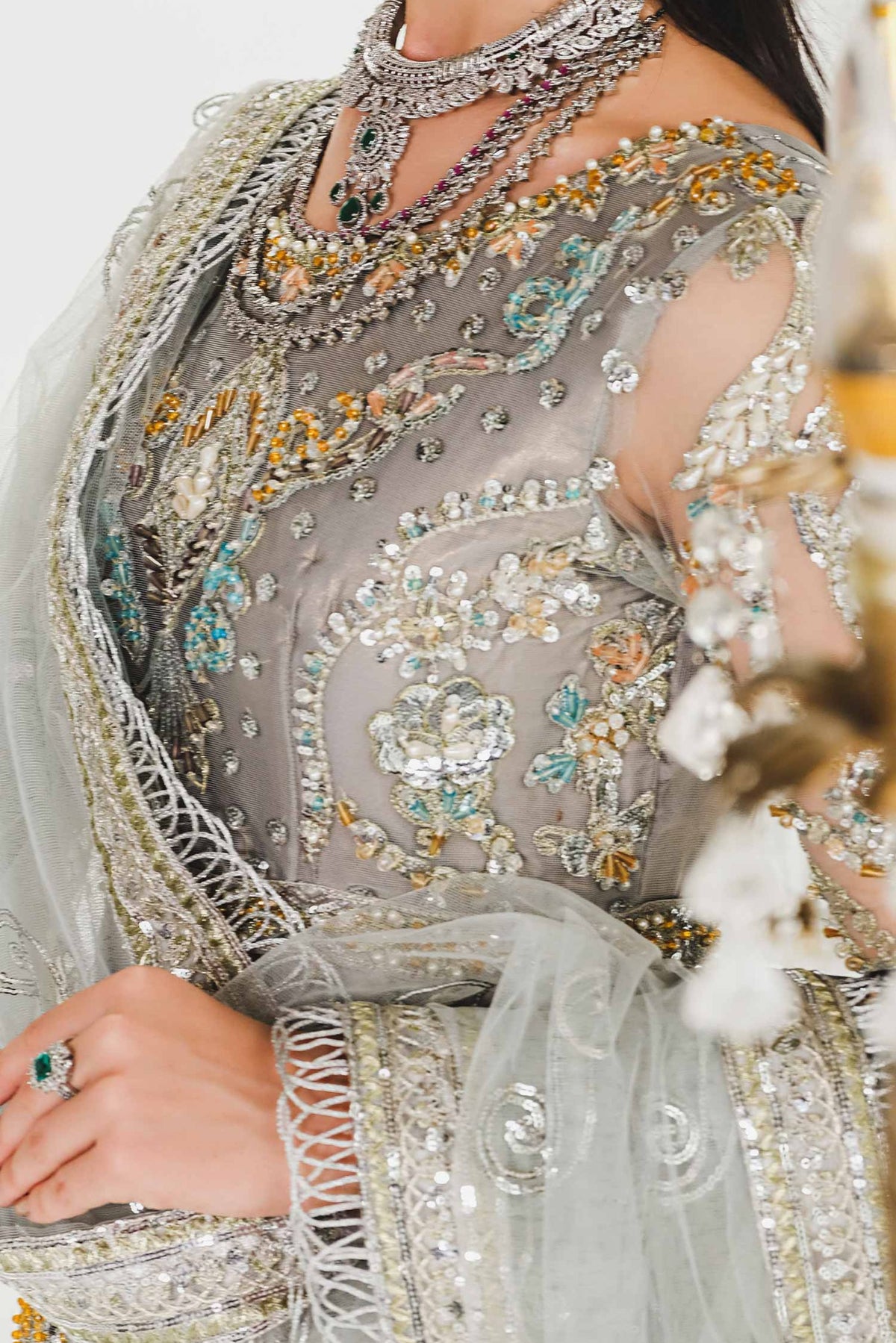 Pakistani Bridal Wear Reception dress