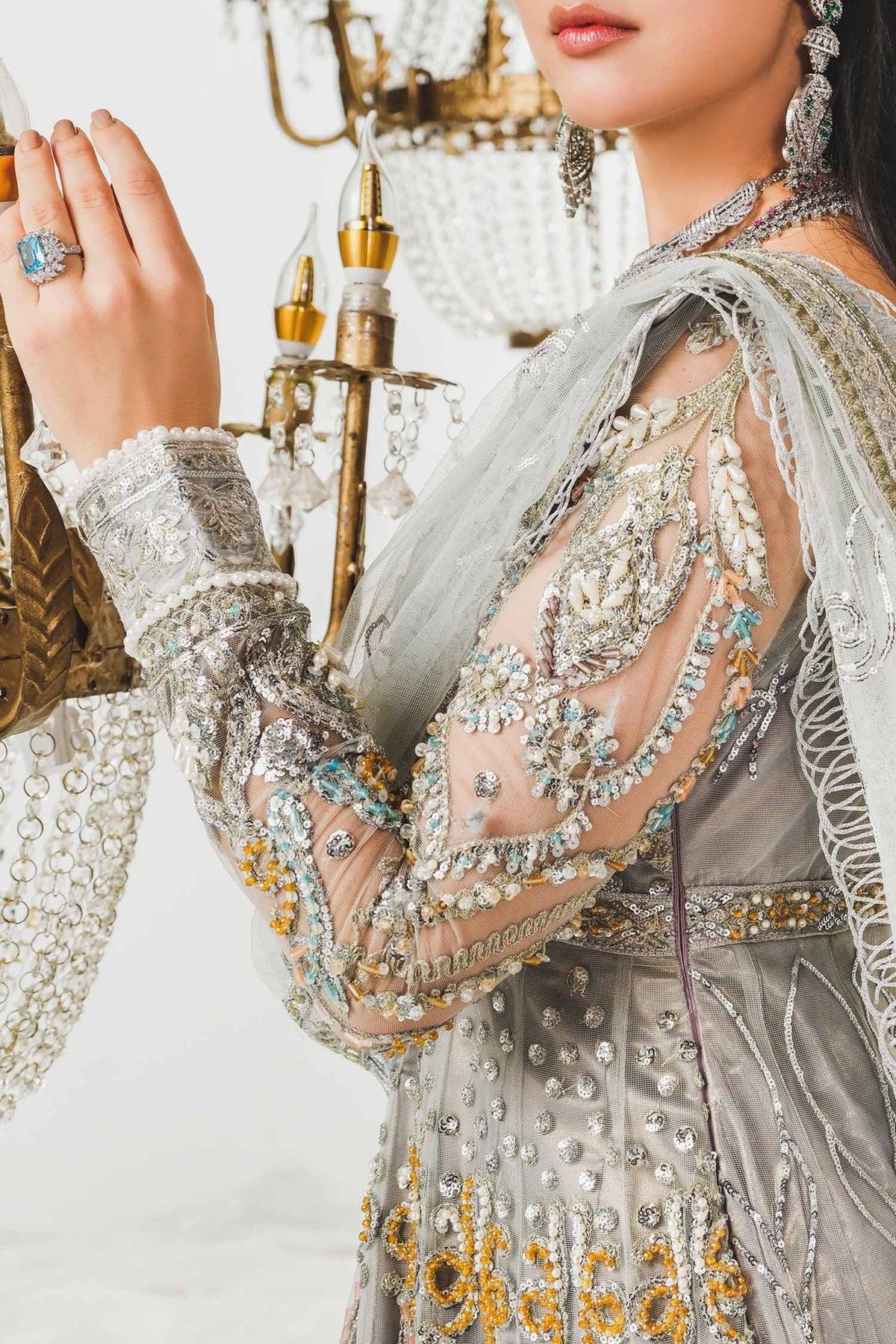 Pakistani Bridal Wear Reception dress