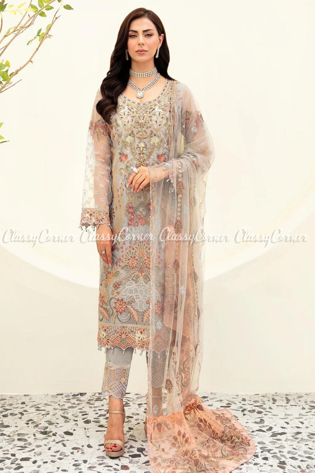 women&#39;s formal wear for pakistani wedding 