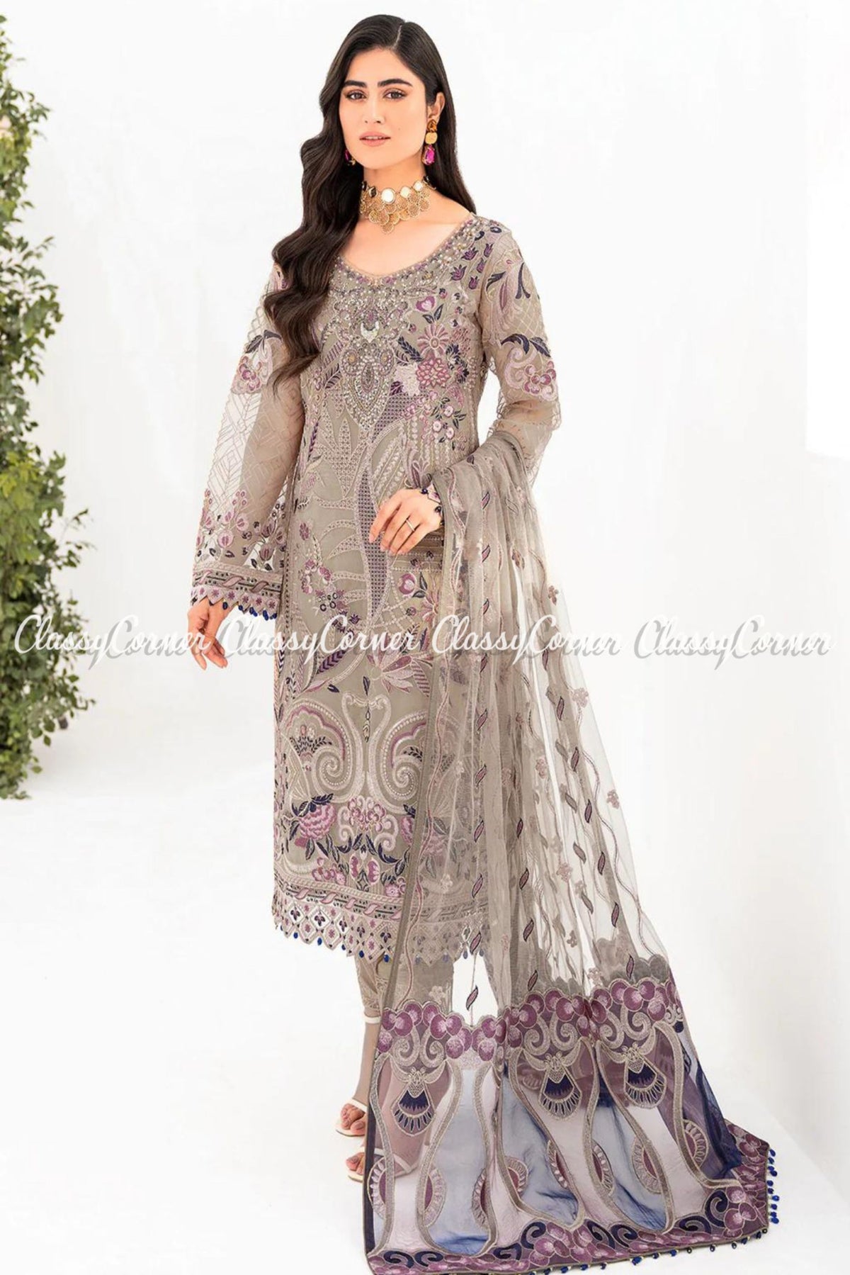 women&#39;s formal wear for pakistani wedding 