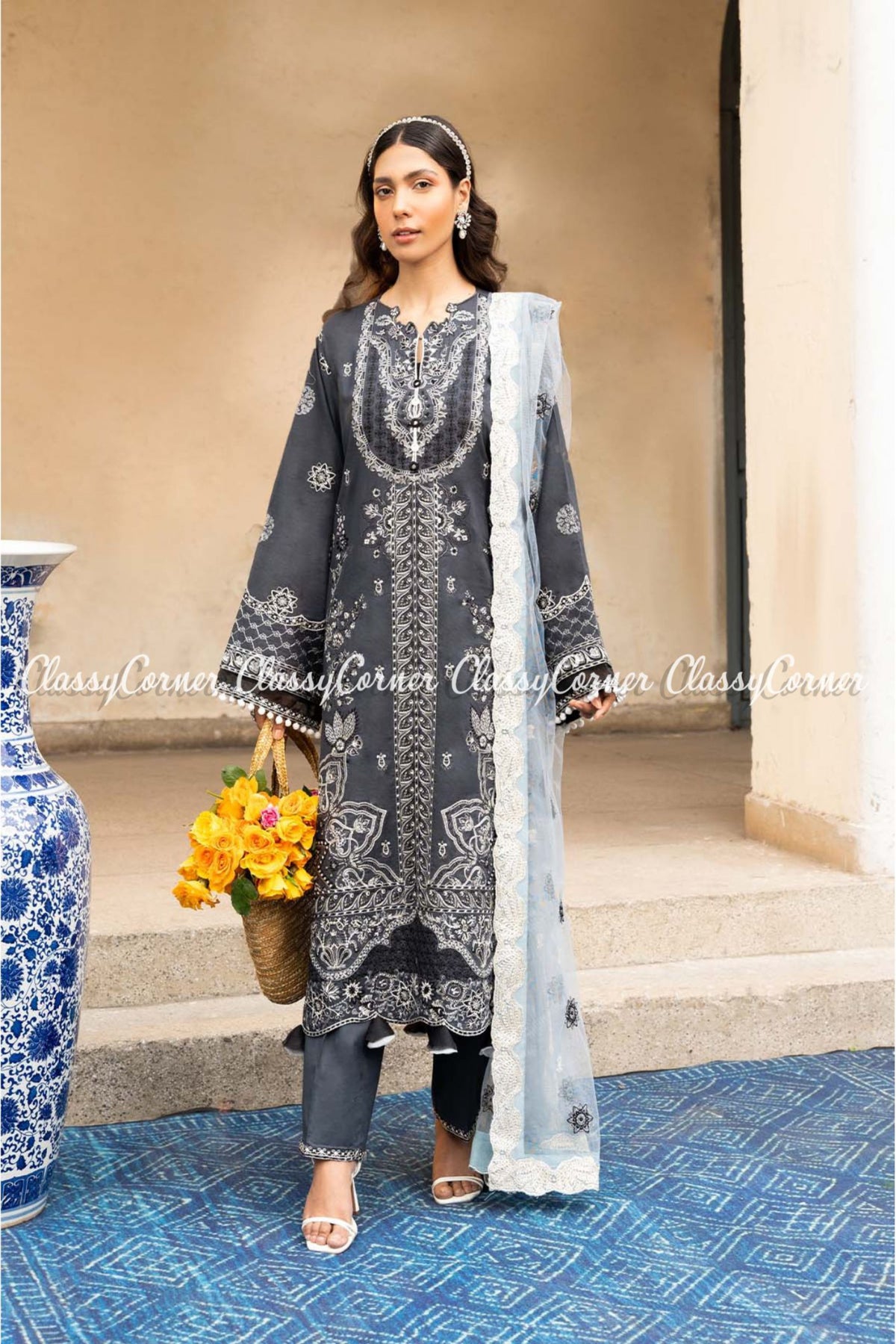 Pakistani Lawn Salwar kameez