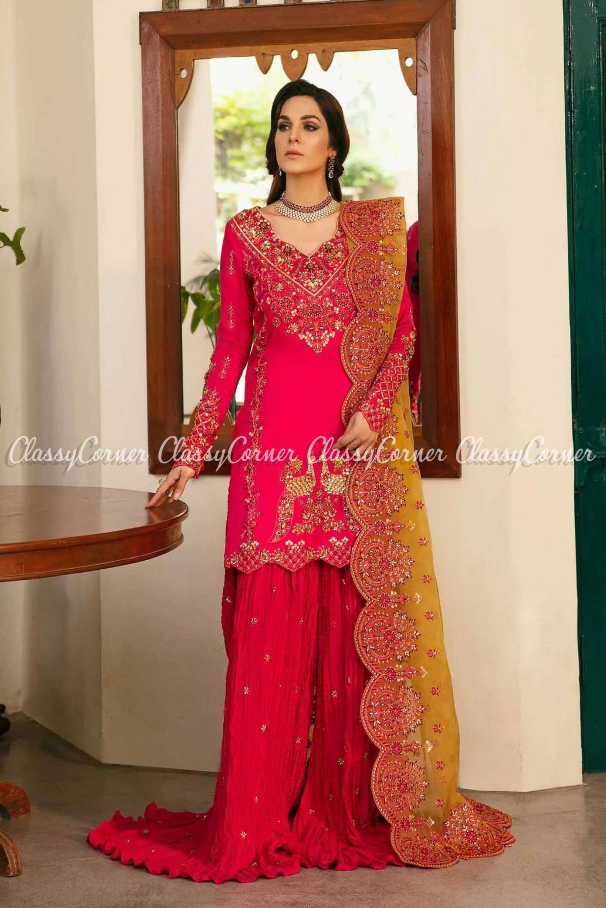 formal dress for pakistani wedding 