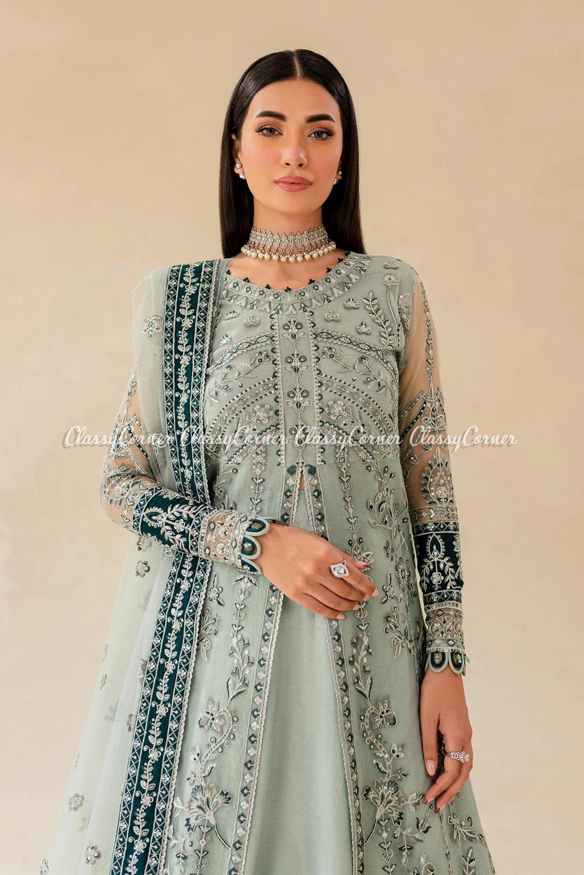 formal dress for pakistani wedding 