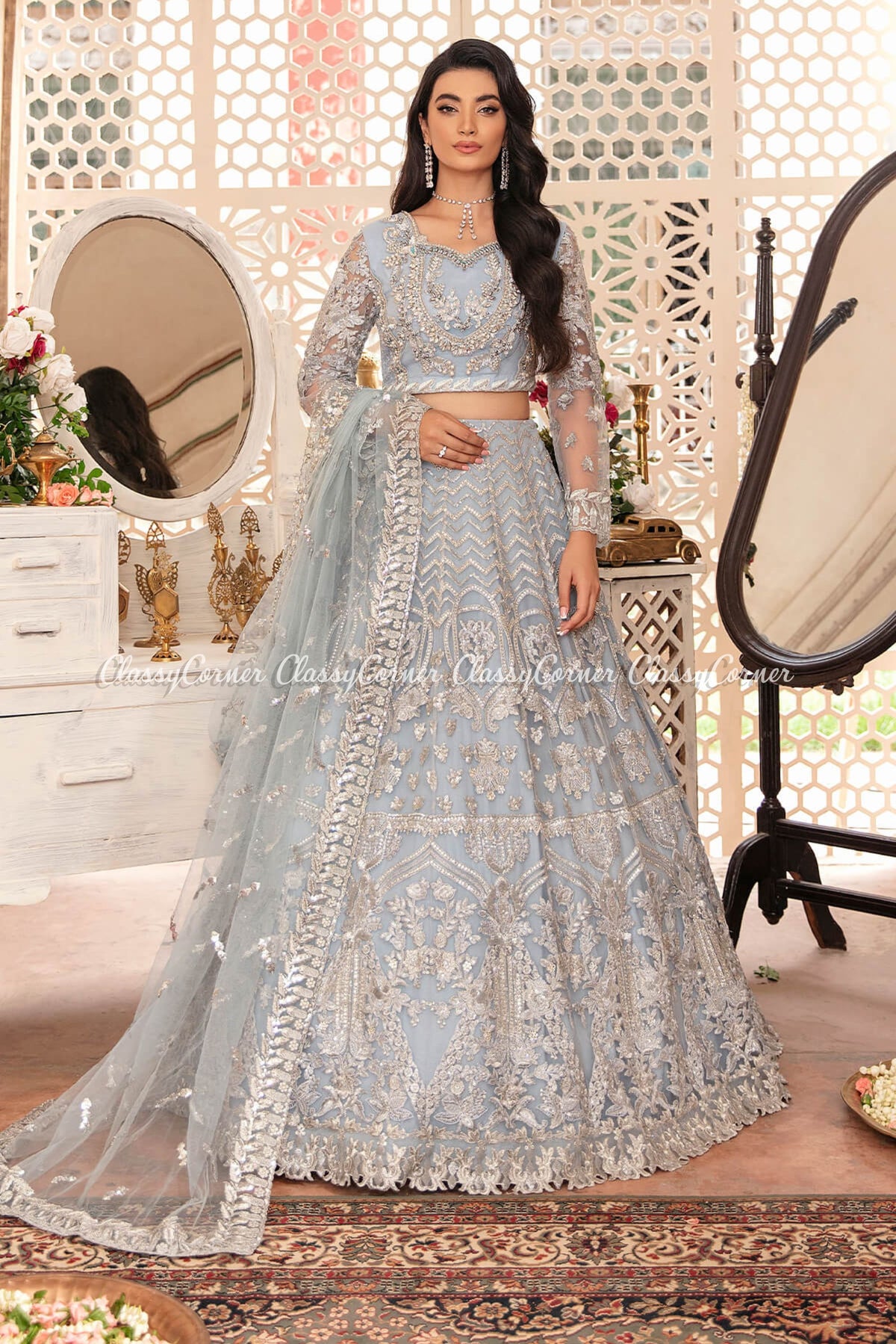 Pakistani bridal Lehenga Choli