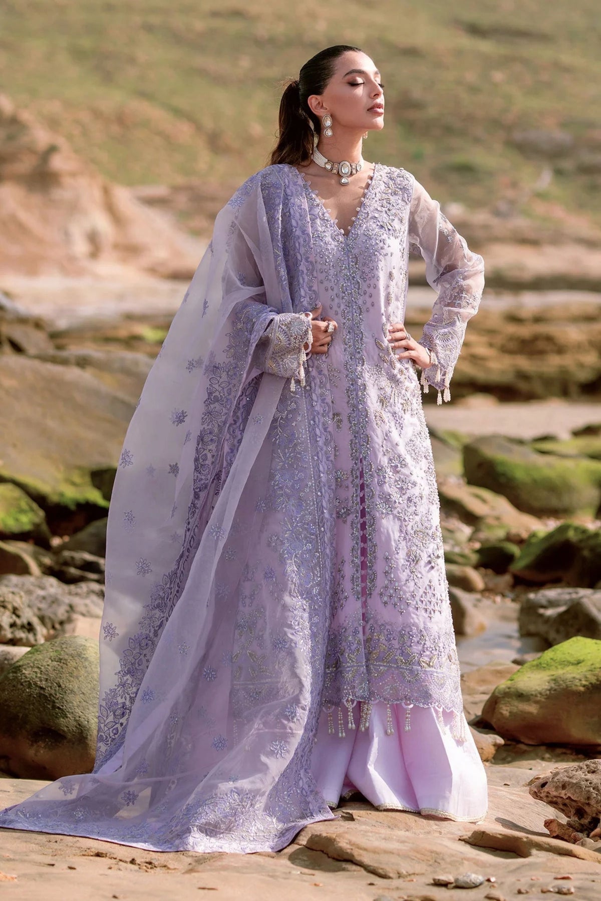 Pakistani Sharara Suit For Wedding