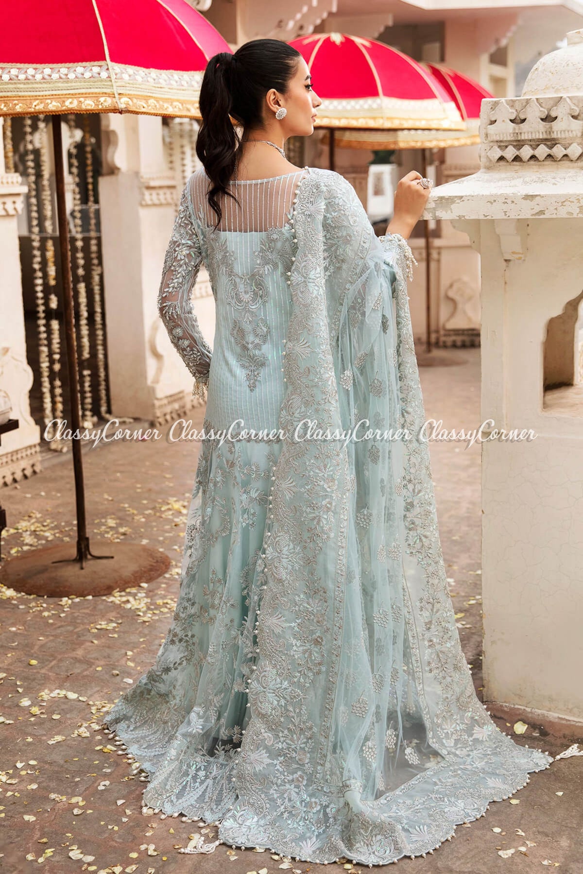 Pakistani wedding ensembles for females