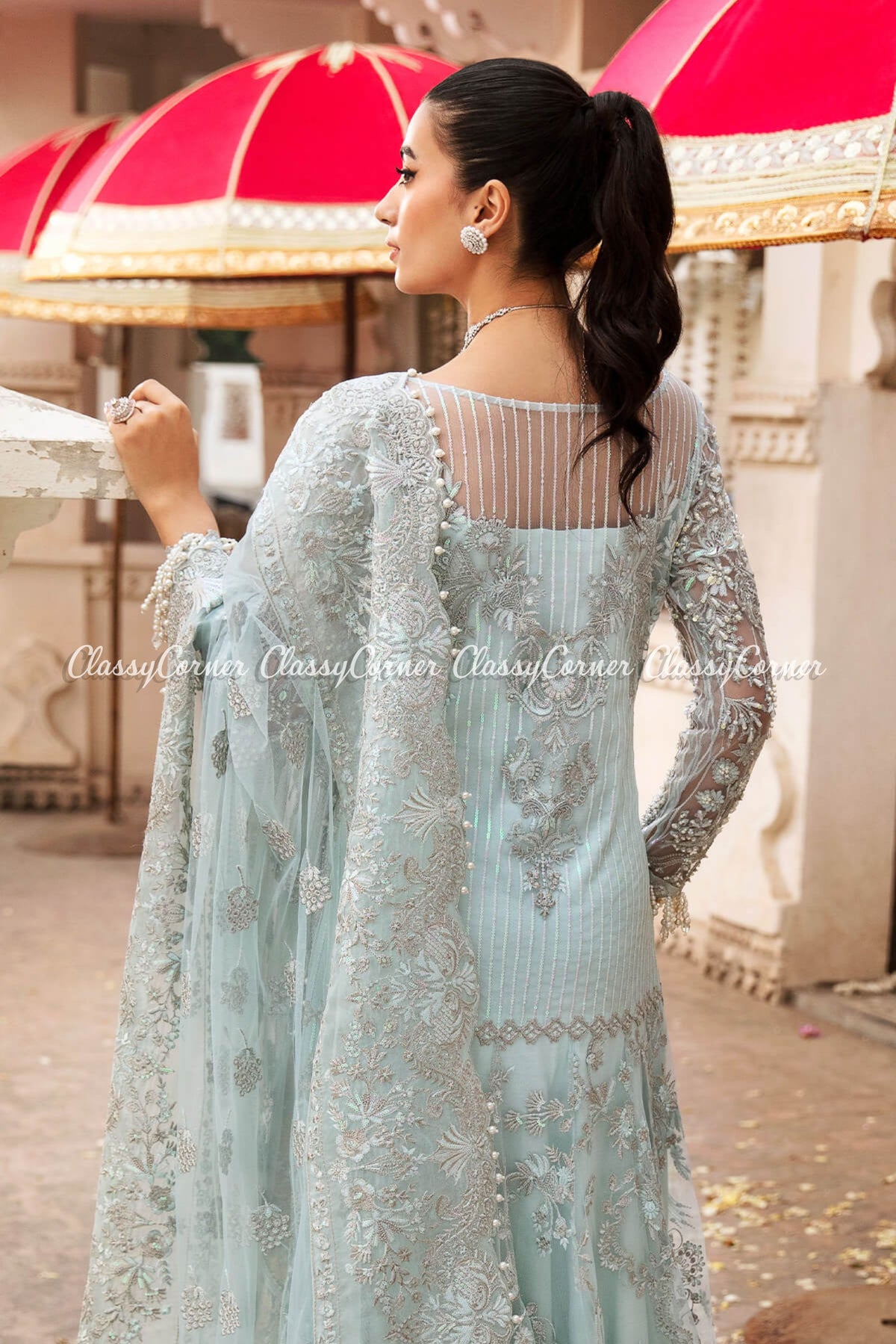 Pakistani wedding ensembles for females