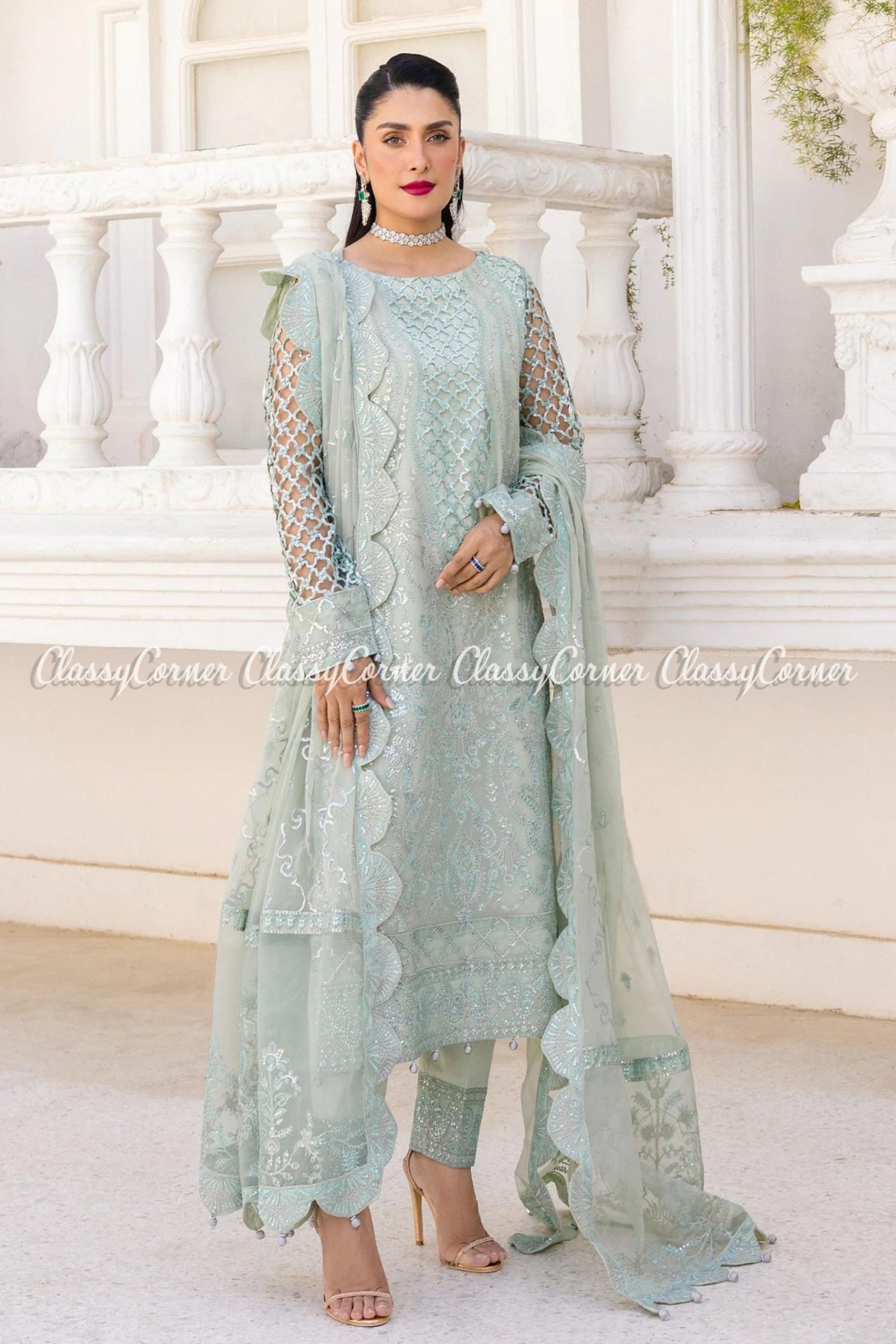 pakistani wedding suits for women