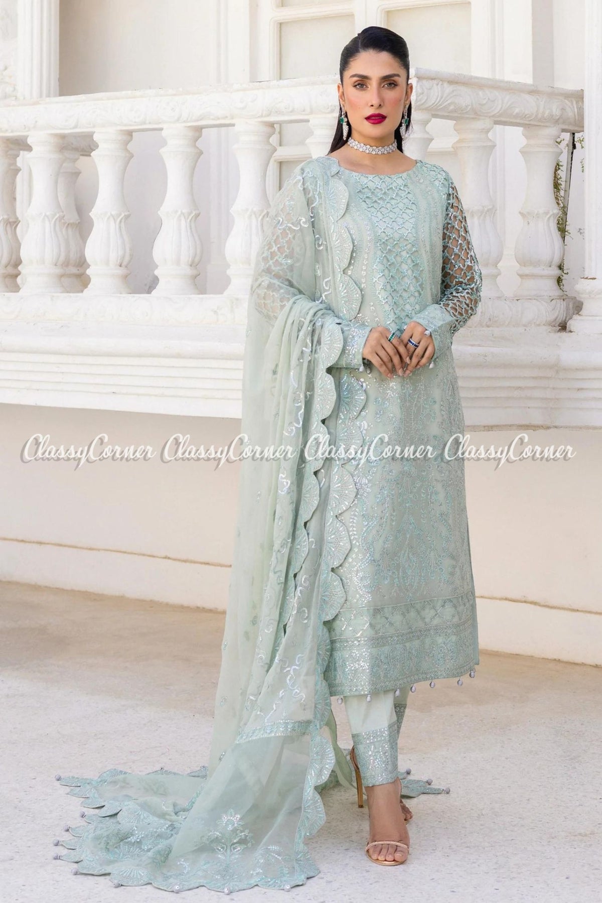 women&#39;s formal wear for pakistani wedding 