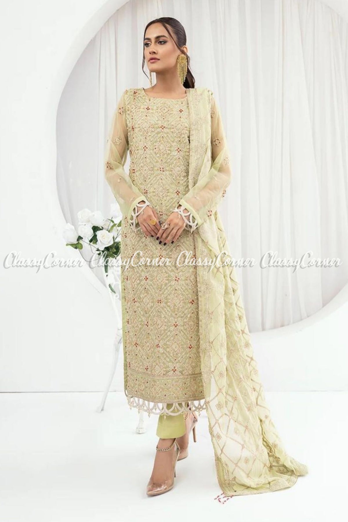 pakistani wedding party wear