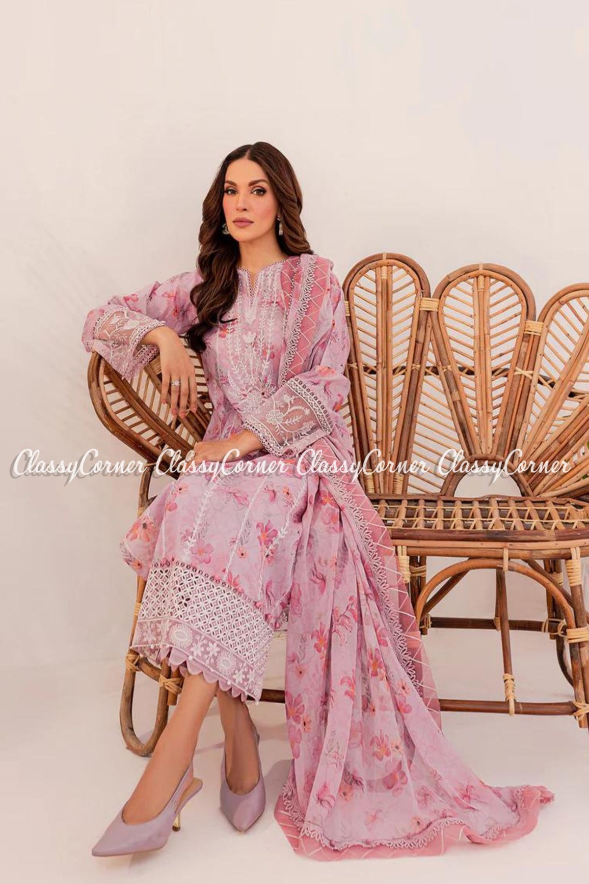 Simple Pakistani Lawn Suits