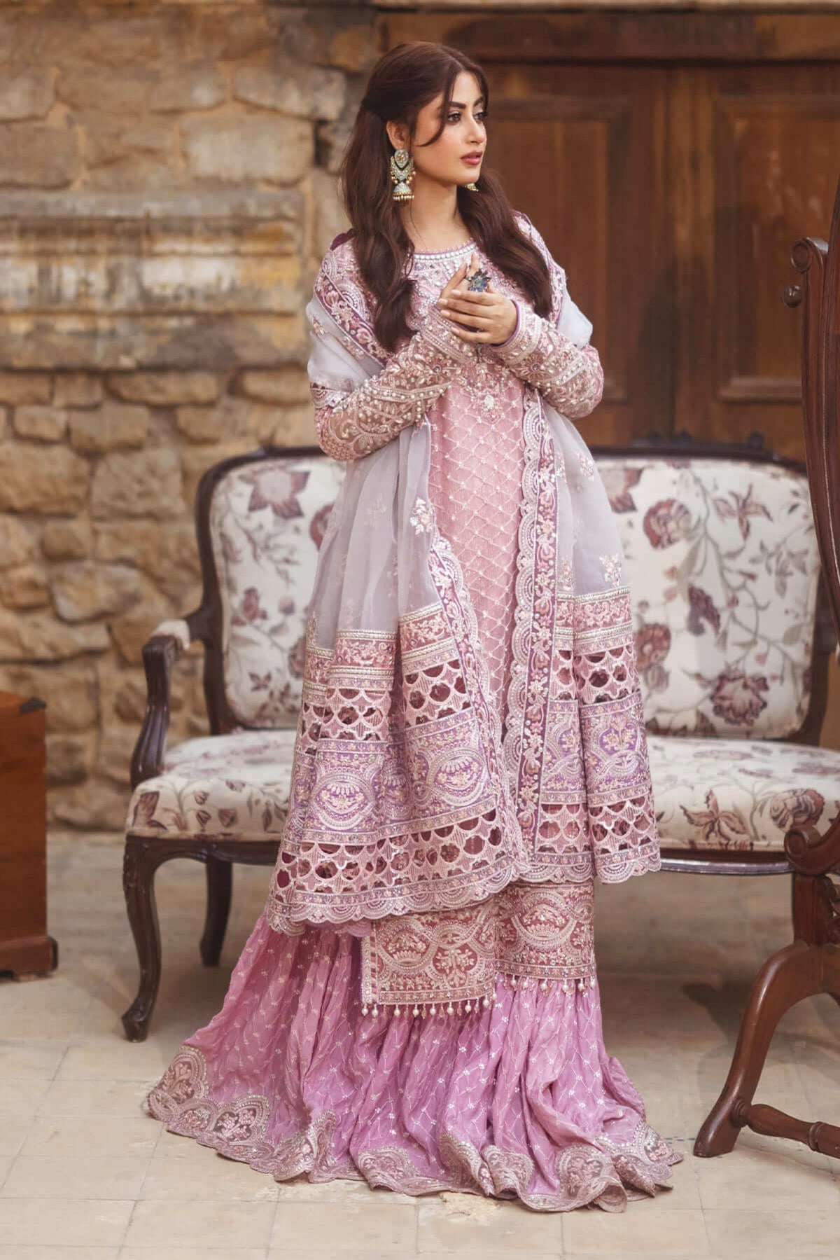 Pakistani Wedding Sharara Suits