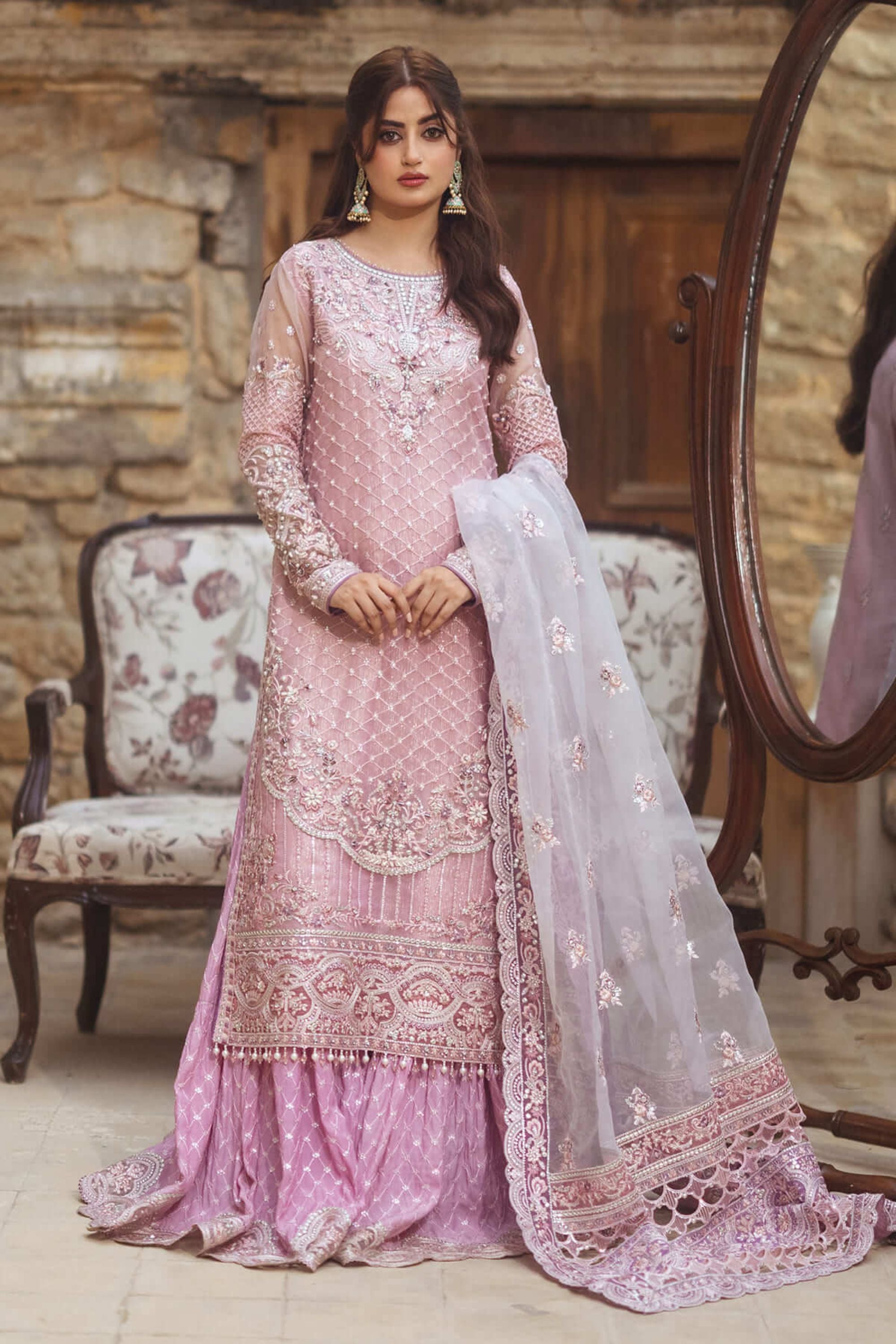 Pakistani Wedding Sharara Suits