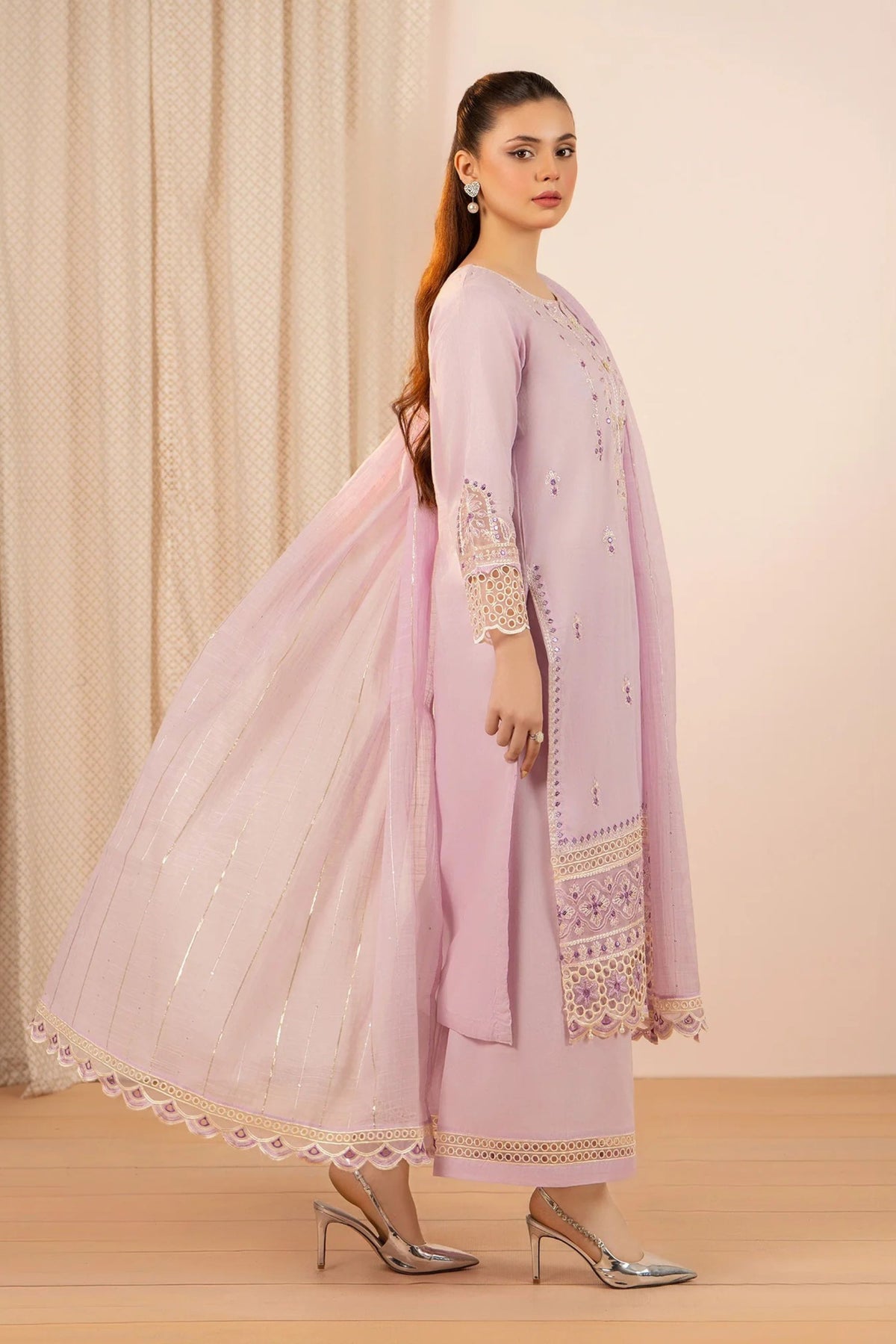 Pakistani Semi Formal Wear Salwar Kameez 