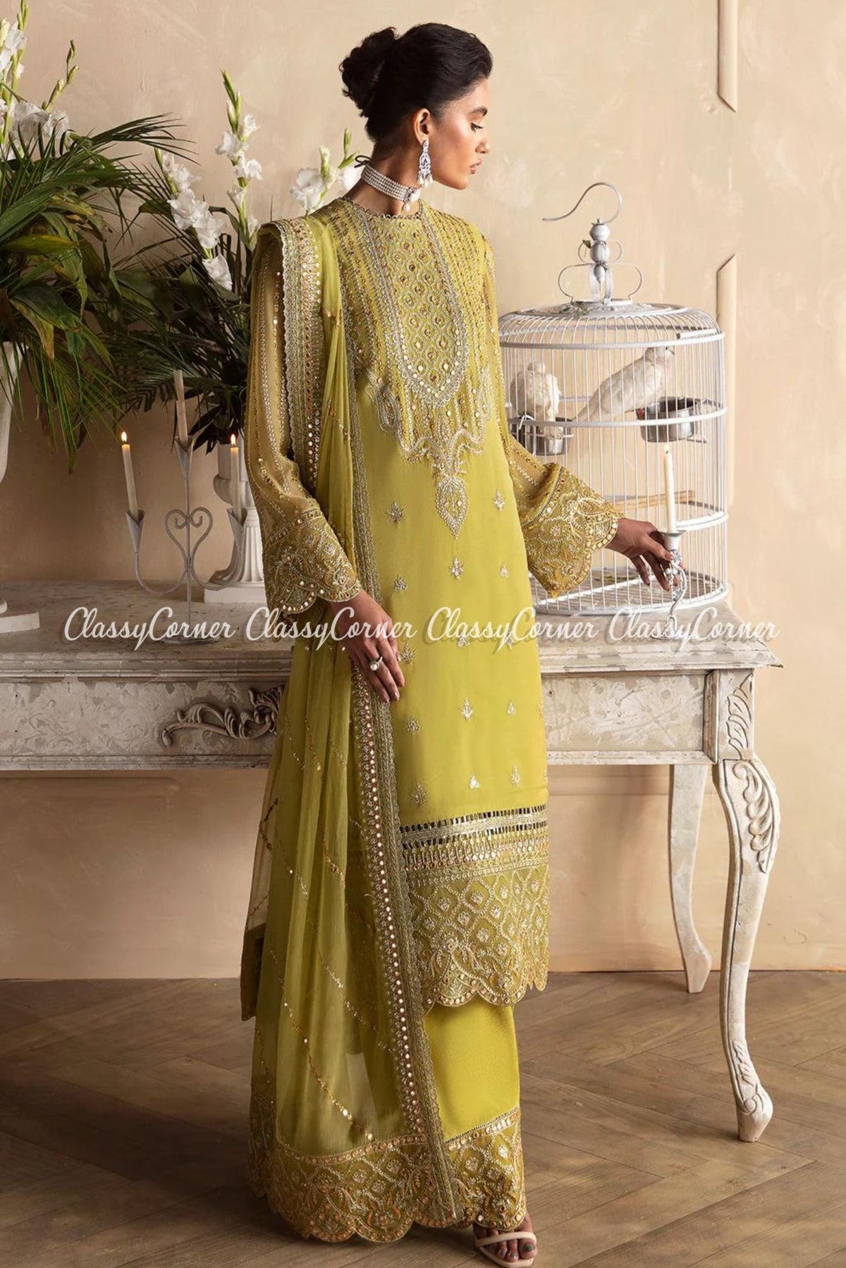 formal dress for pakistani wedding 