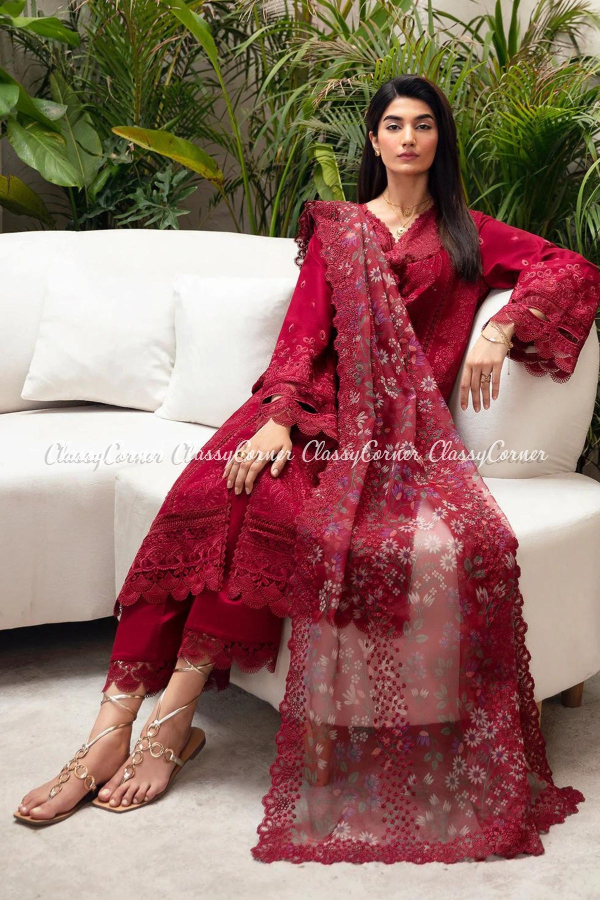 Women Lawn readymade suits