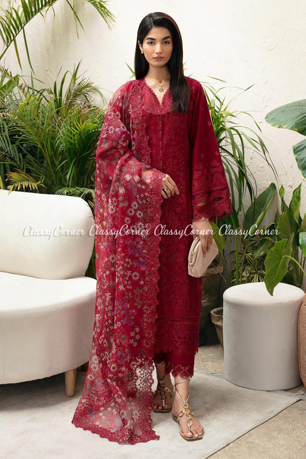 Women Lawn readymade suits