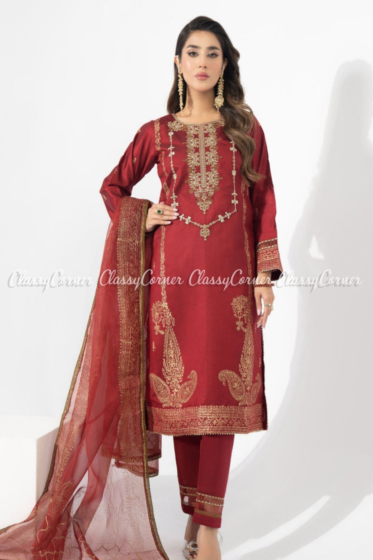 formal suits for pakistani wedding function