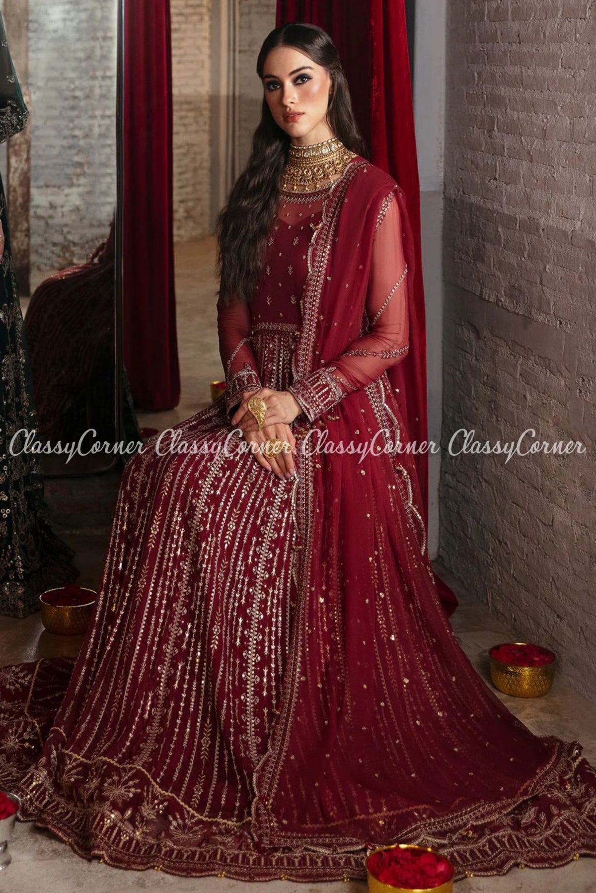 pakistani wedding party outfits