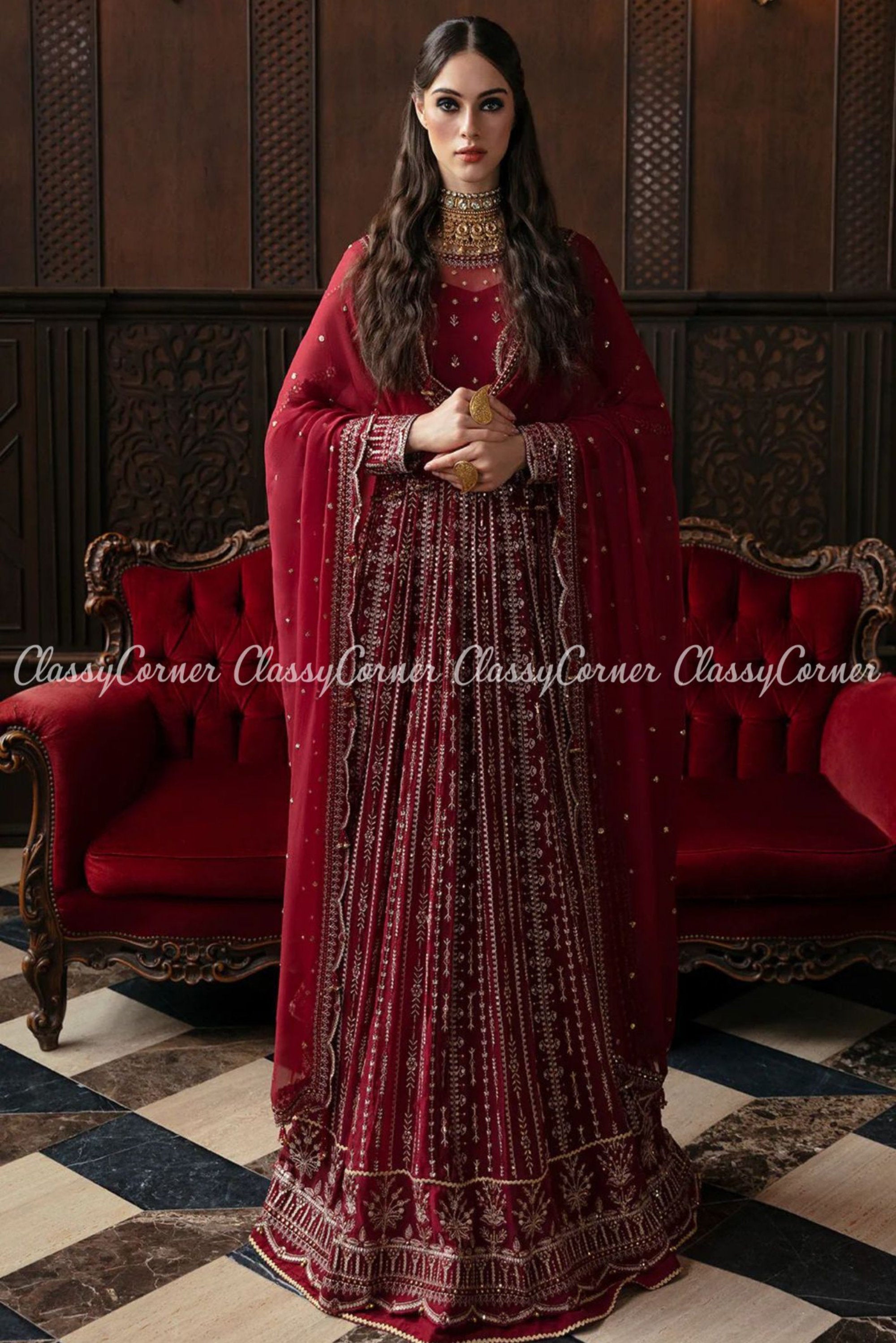 pakistani wedding party outfits