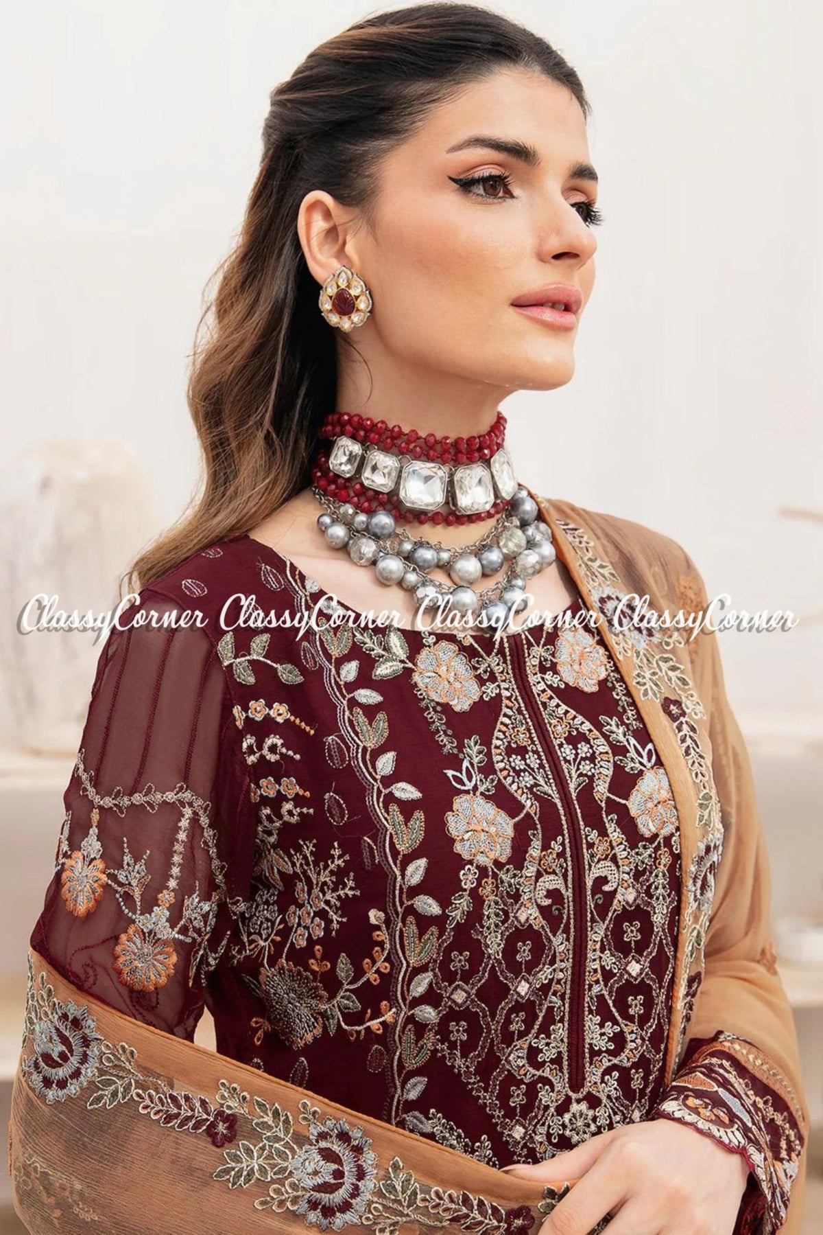 women&#39;s formal wear for pakistani wedding 