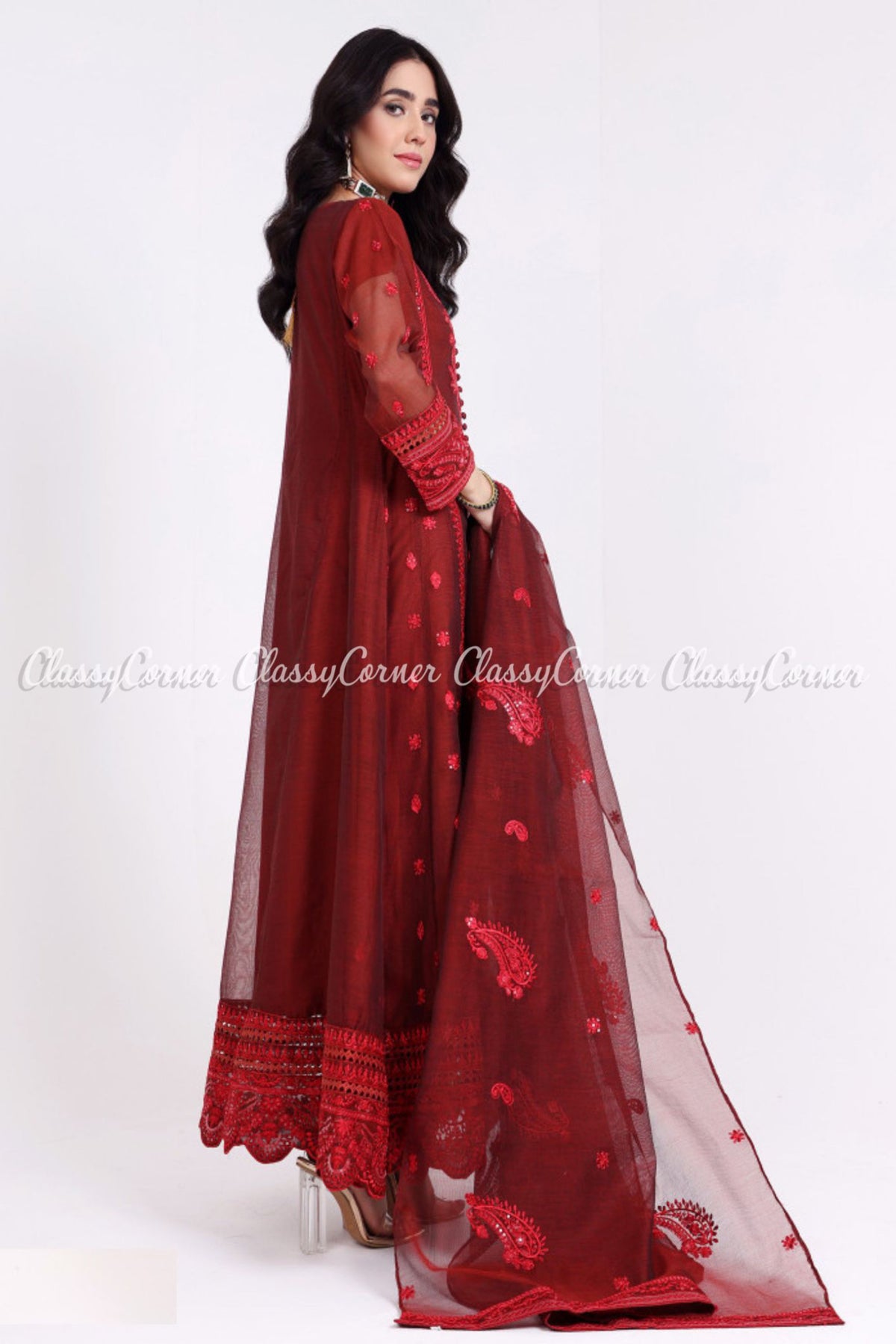 women&#39;s formal wear for pakistani wedding 