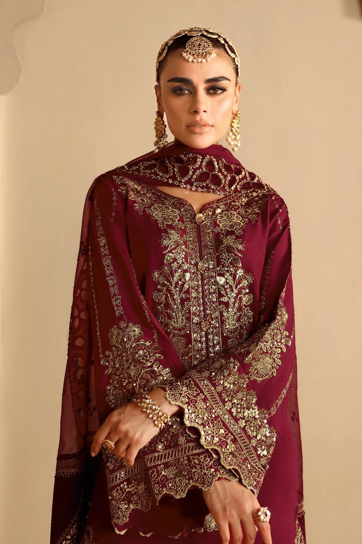 Pakistani Mehndi Night Outfit