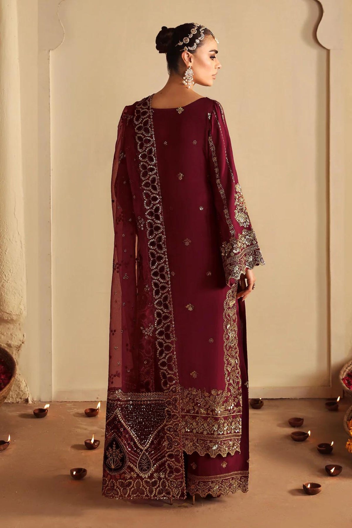 Pakistani Mehndi Night Outfit