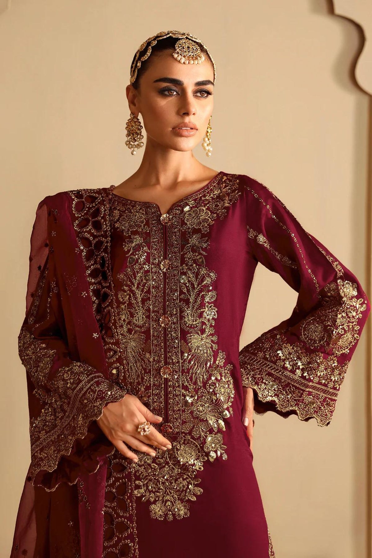 Pakistani Mehndi Night Outfit