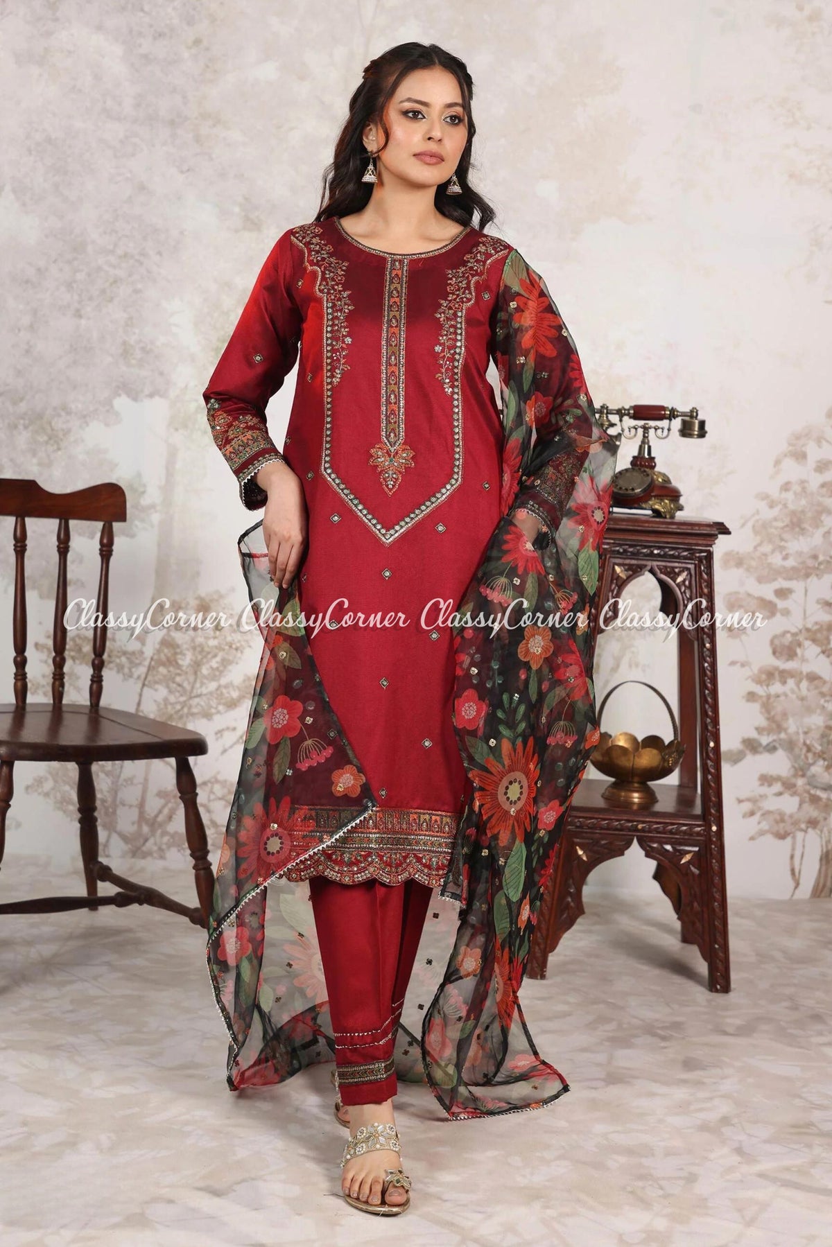 women&#39;s formal wear for pakistani wedding 