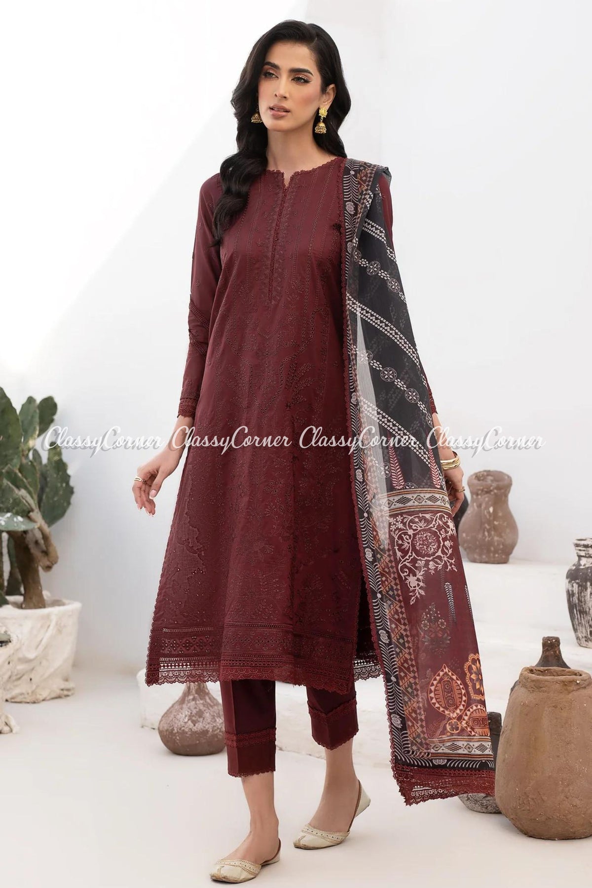 Pakistani Semi Fromal Salwar Kameez Sydney