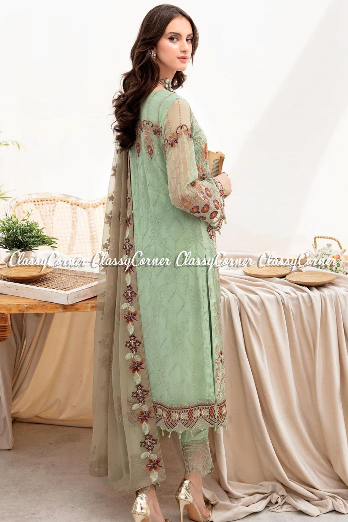 party dress for pakistani wedding