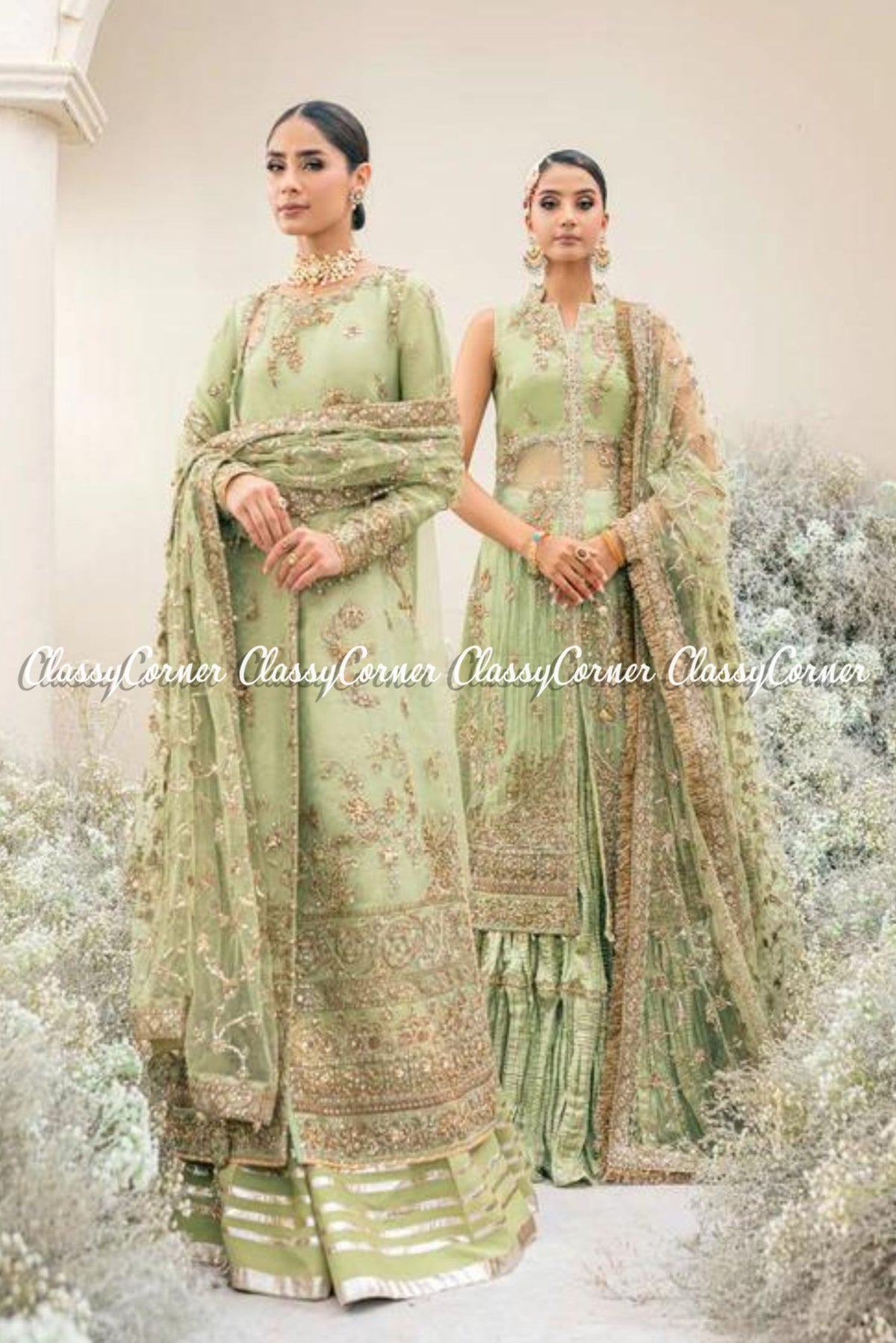 pakistani designer wedding outfits