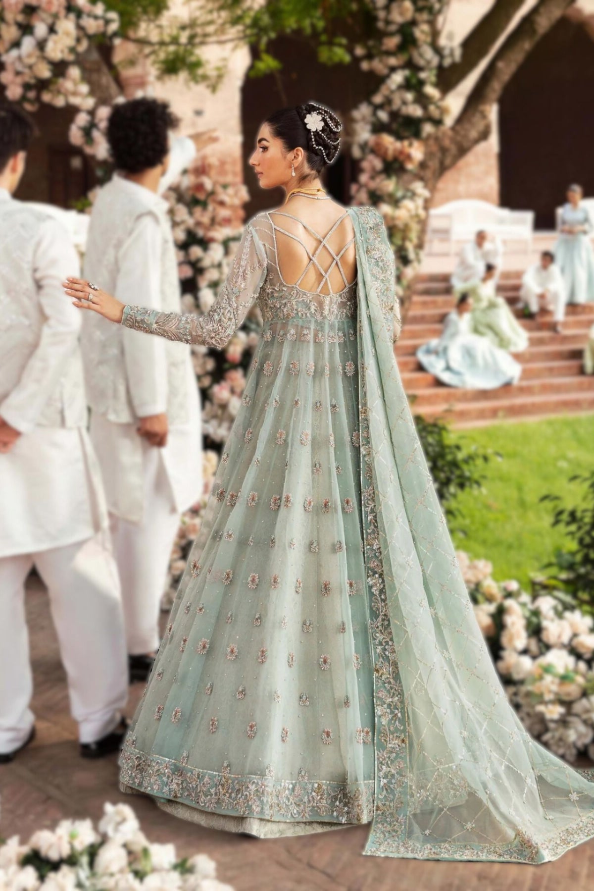 Pakistani Wedding Party Wear Dress