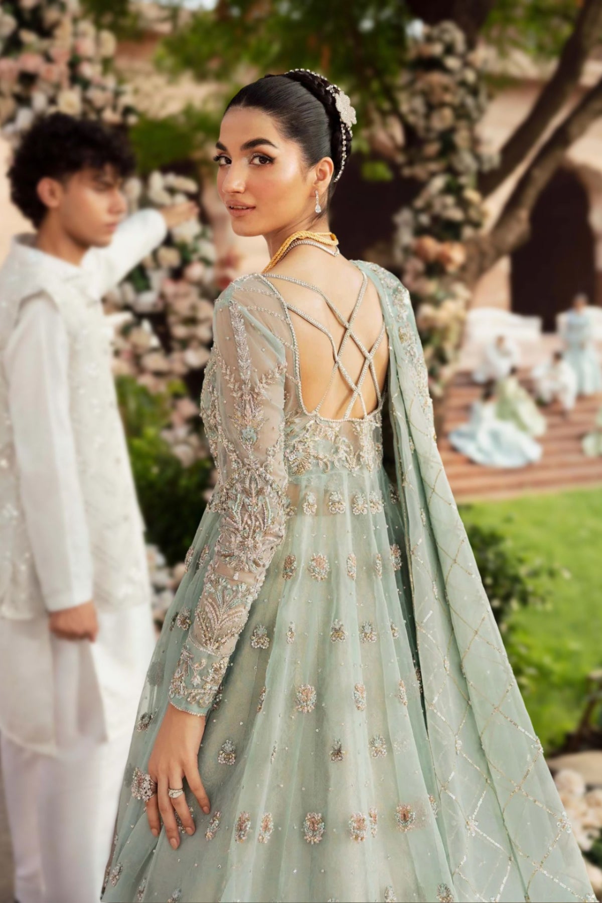 Pakistani Wedding Party Wear Dress