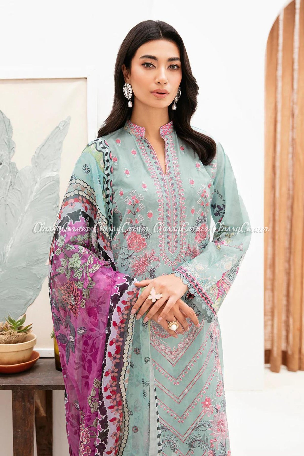 Pakistani semi formal suits 