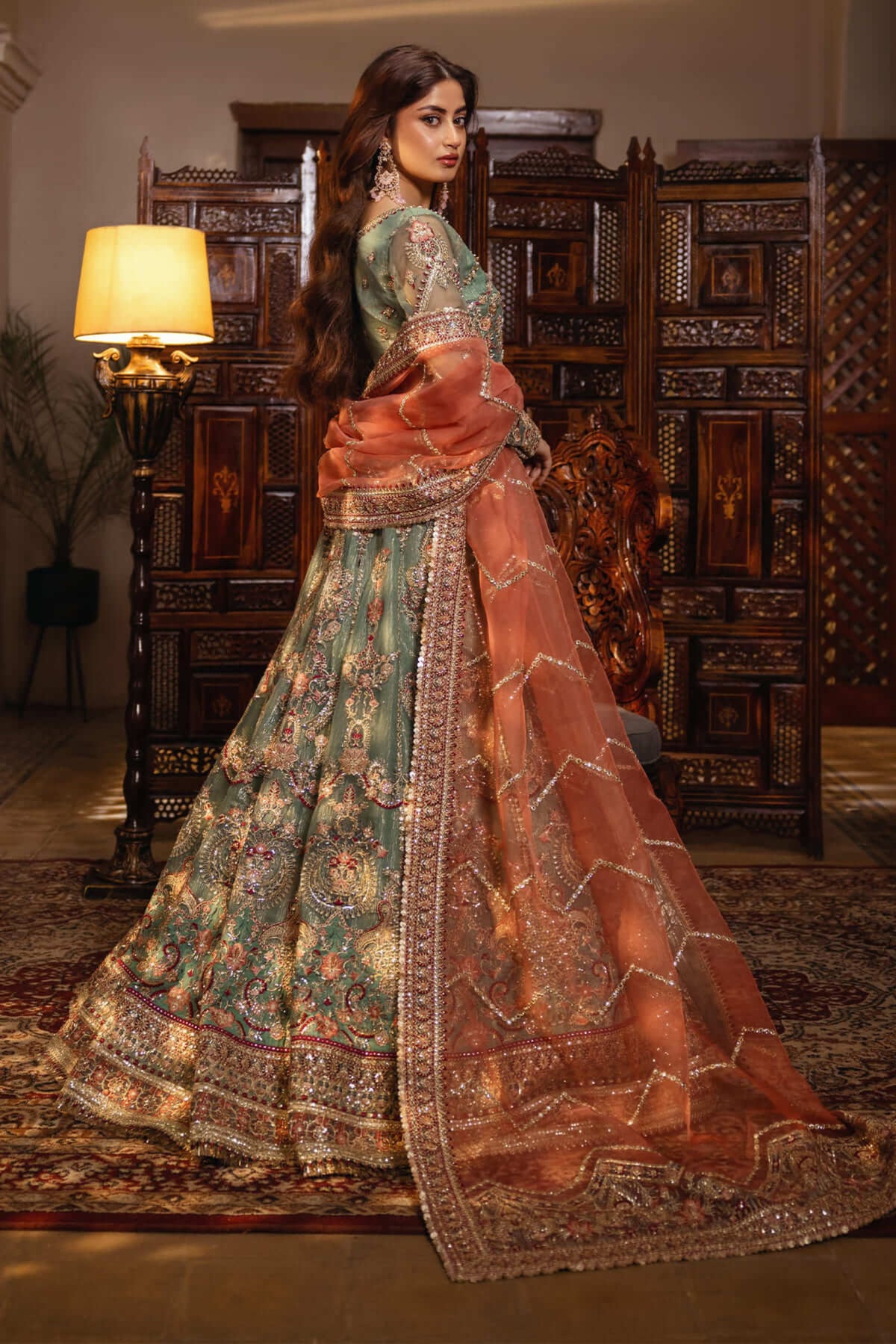 Lehenga For Mehndi Night Event