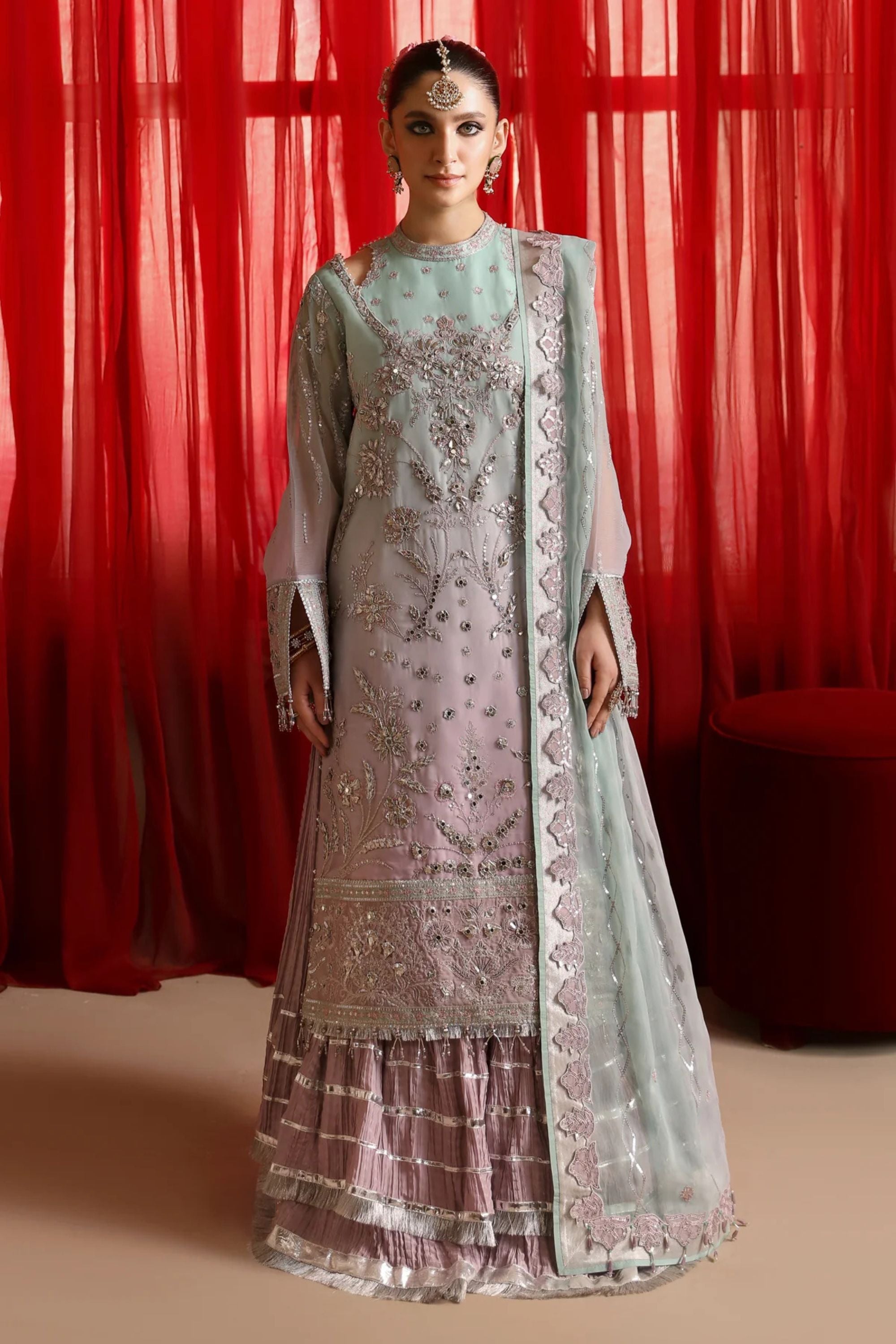 Pakistani Wedding Sharara Suits