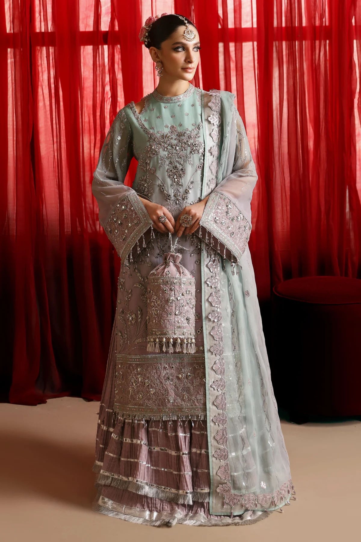 Pakistani Wedding Sharara Suits