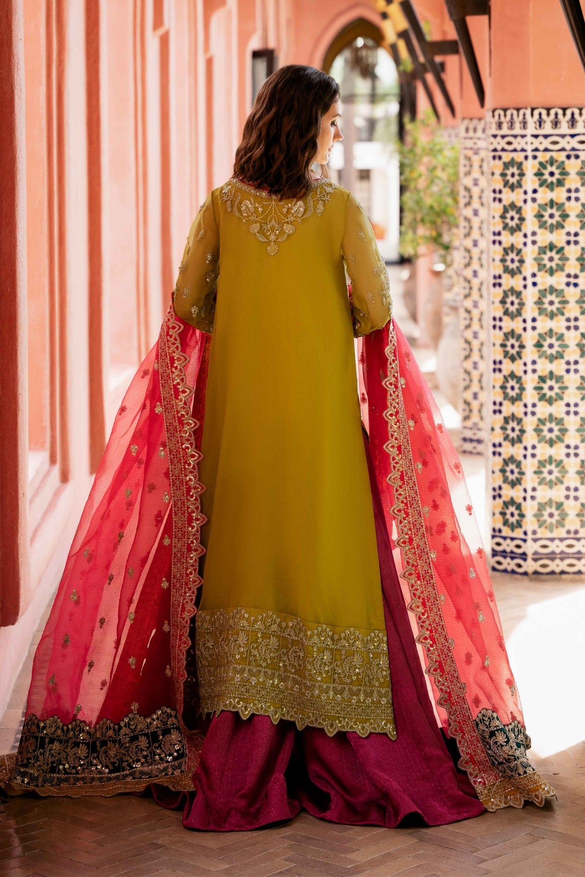 Pakistani Sharara Suit For Wedding