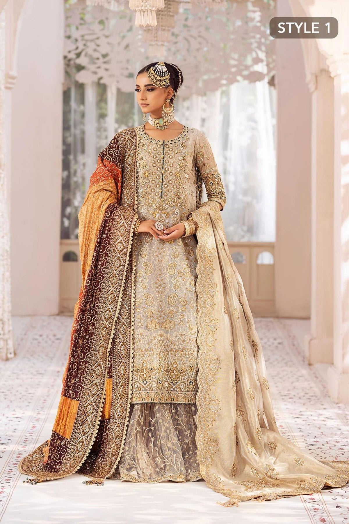 Pakistani Bridal Lehenga Outfits In UK