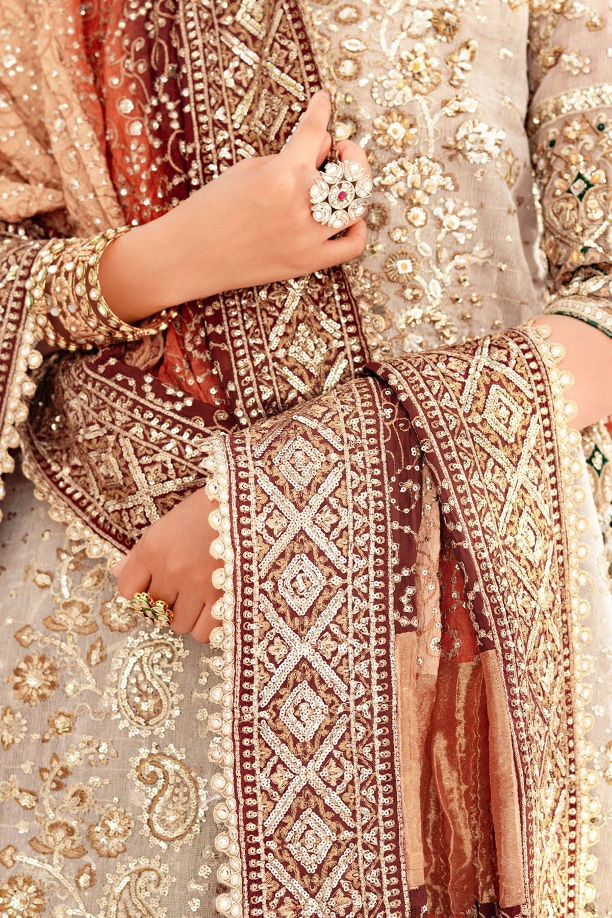 Pakistani Bridal Lehenga Outfits In UK