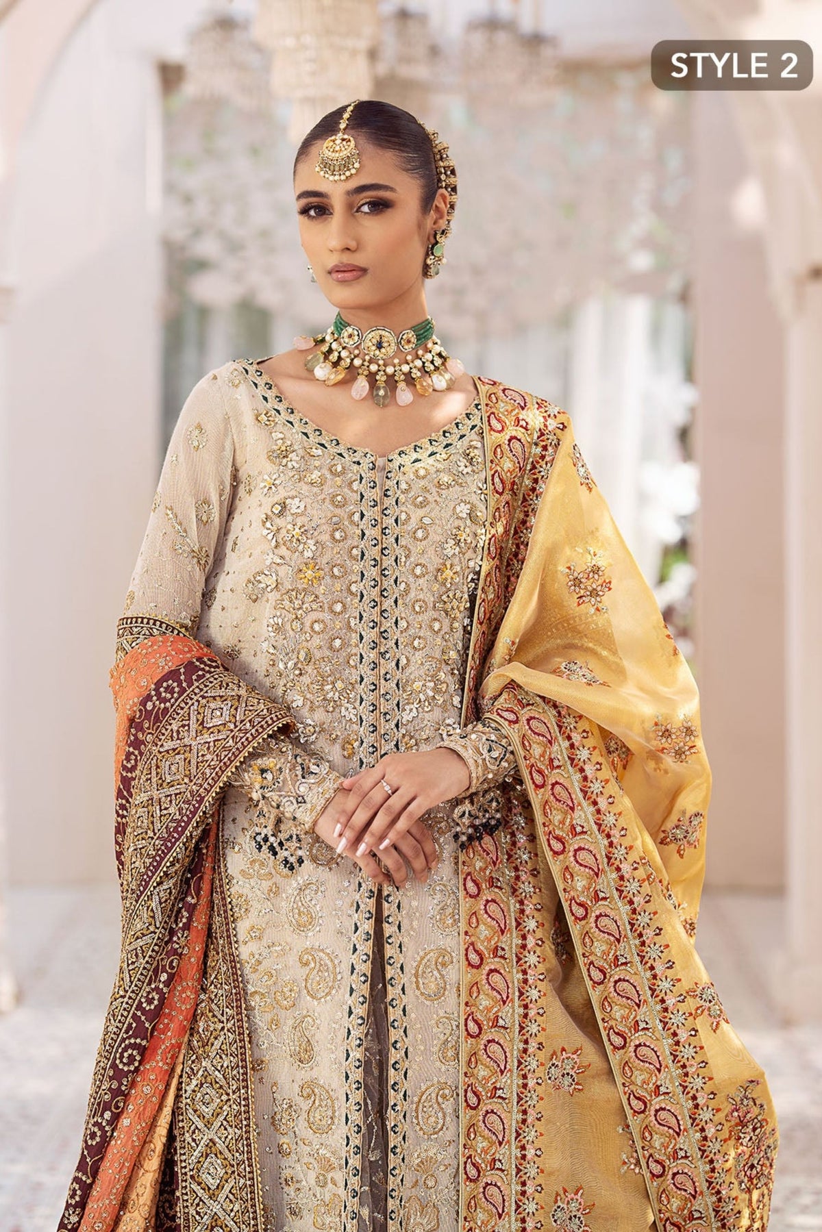 Pakistani Bridal Lehenga Outfits In UK